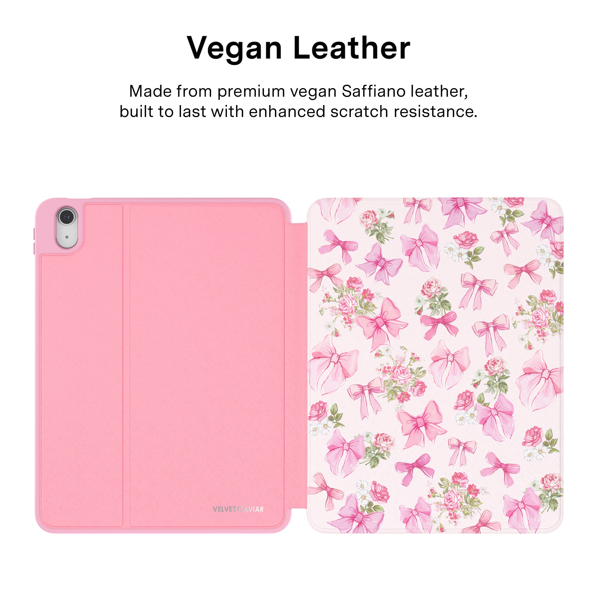 Posie Pink Bow iPad Case