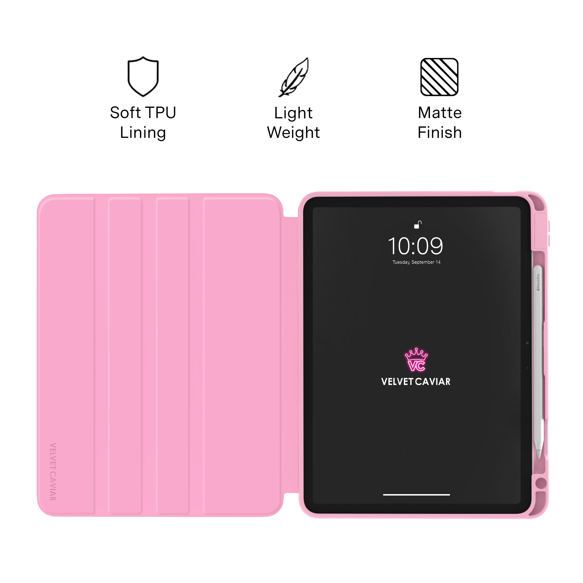 Posie Pink Bow iPad Case
