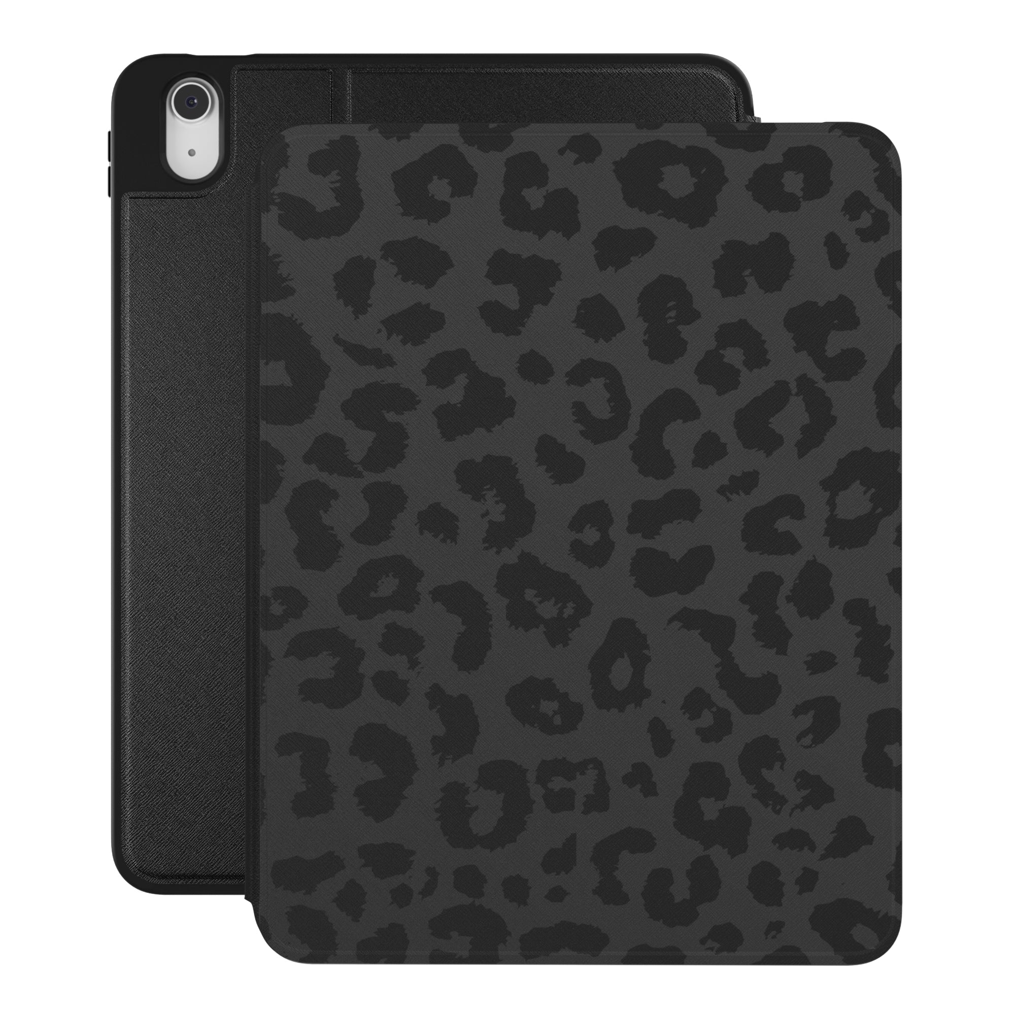 Black Leopard iPad Case