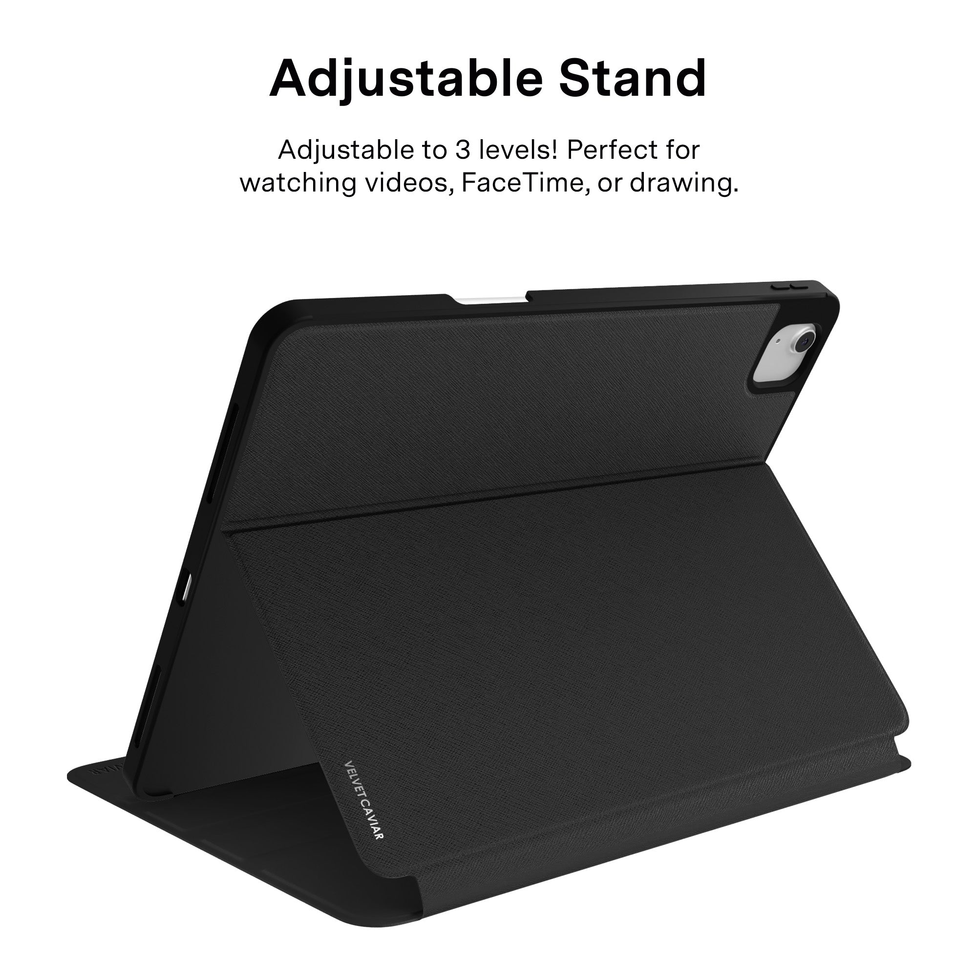 Black Leopard iPad Case