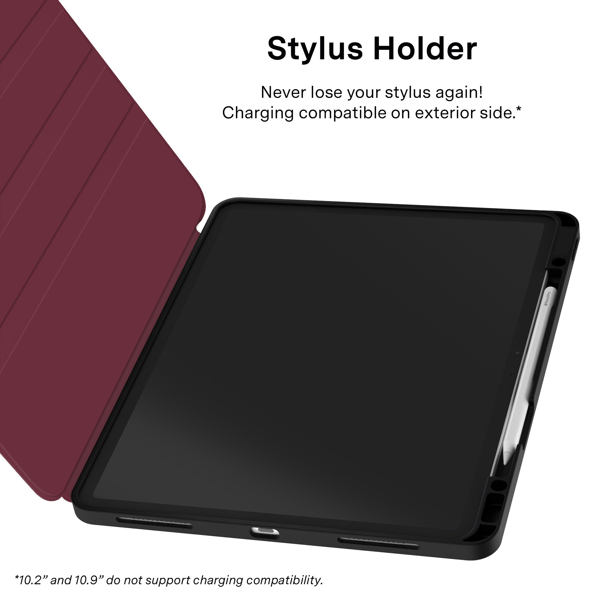 Burgundy 1990 iPad Case