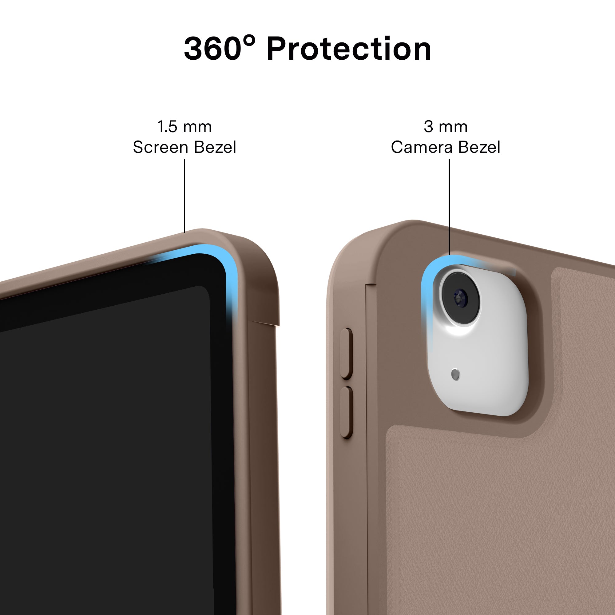 Cashmere Taupe iPad Case