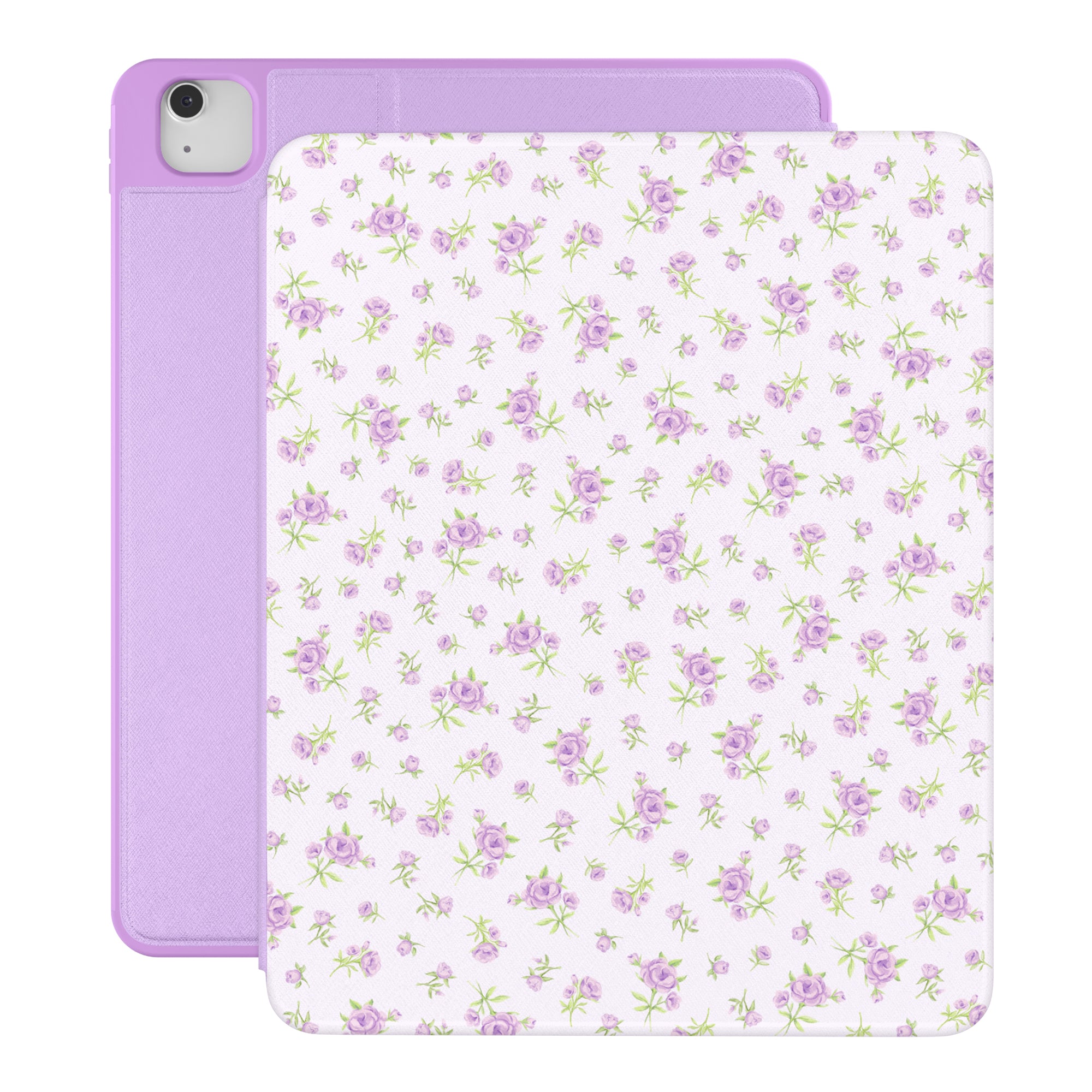 Dainty Lilac Floral iPad Case
