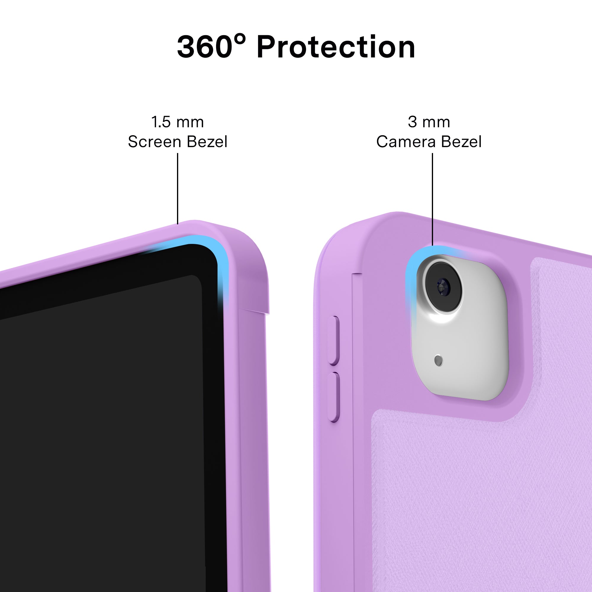 Dainty Lilac Floral iPad Case