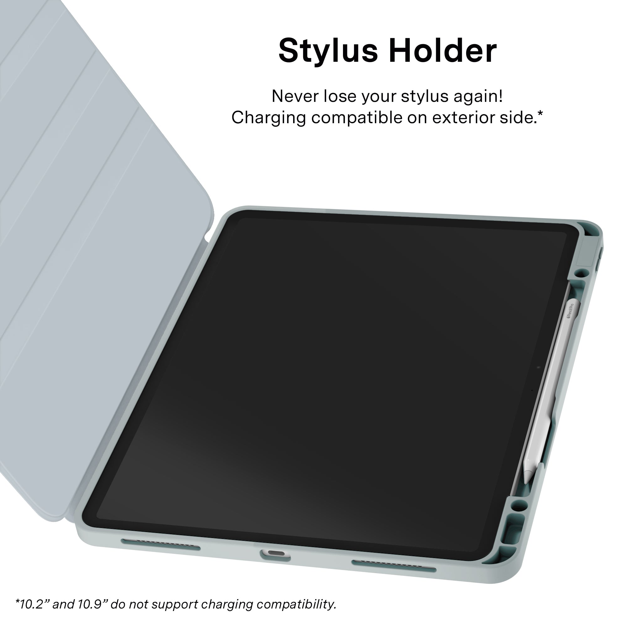 French Blue Floral iPad Case