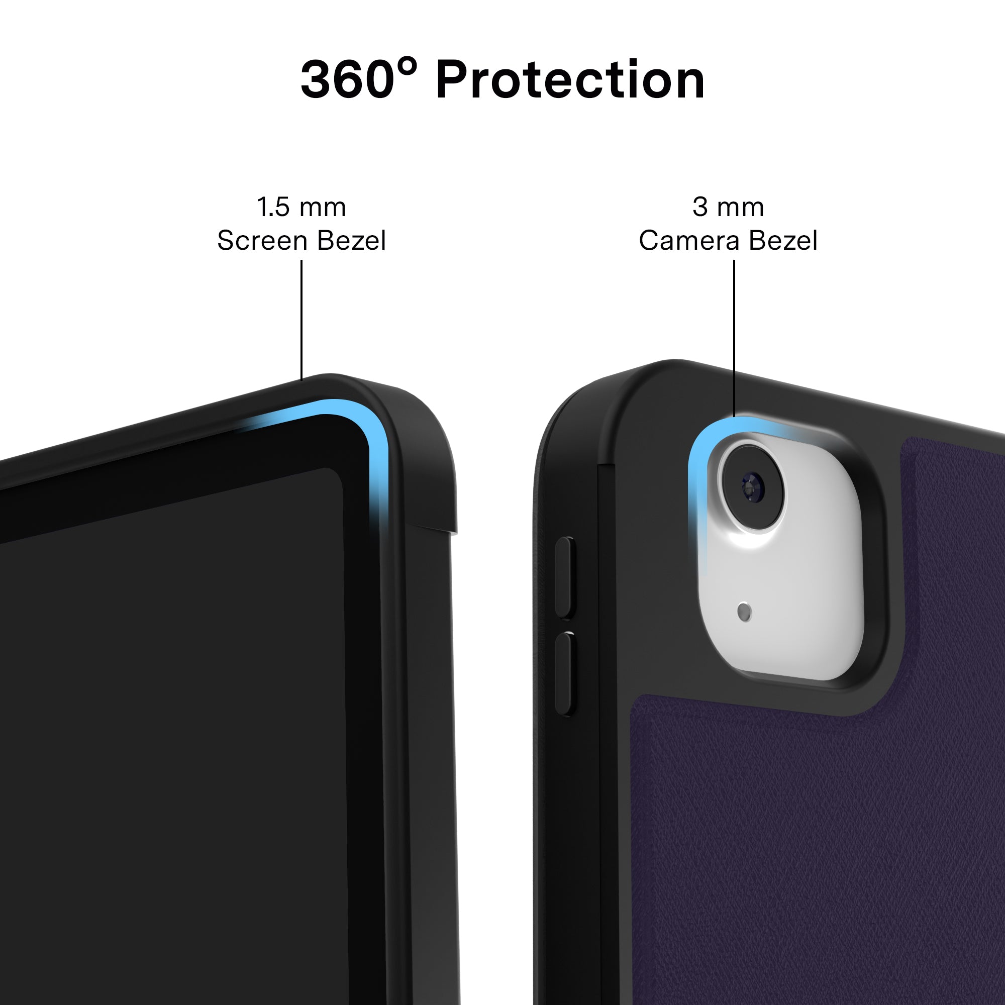 Midnight Blossom iPad Case