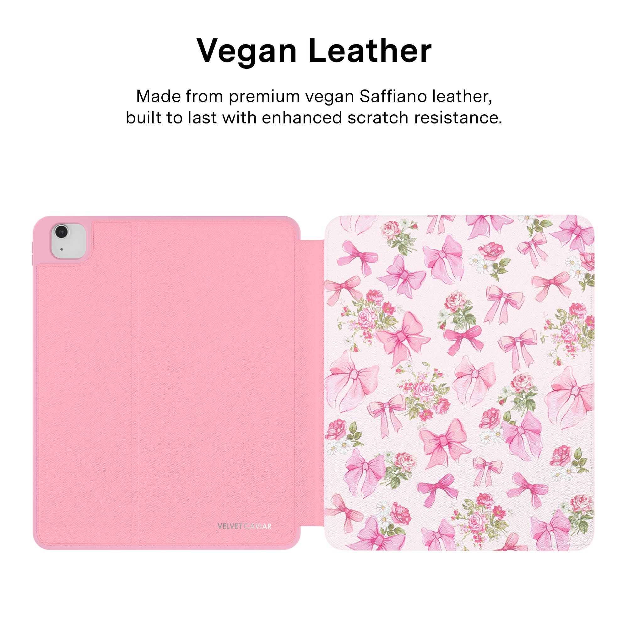 Posie Pink Bow iPad Case