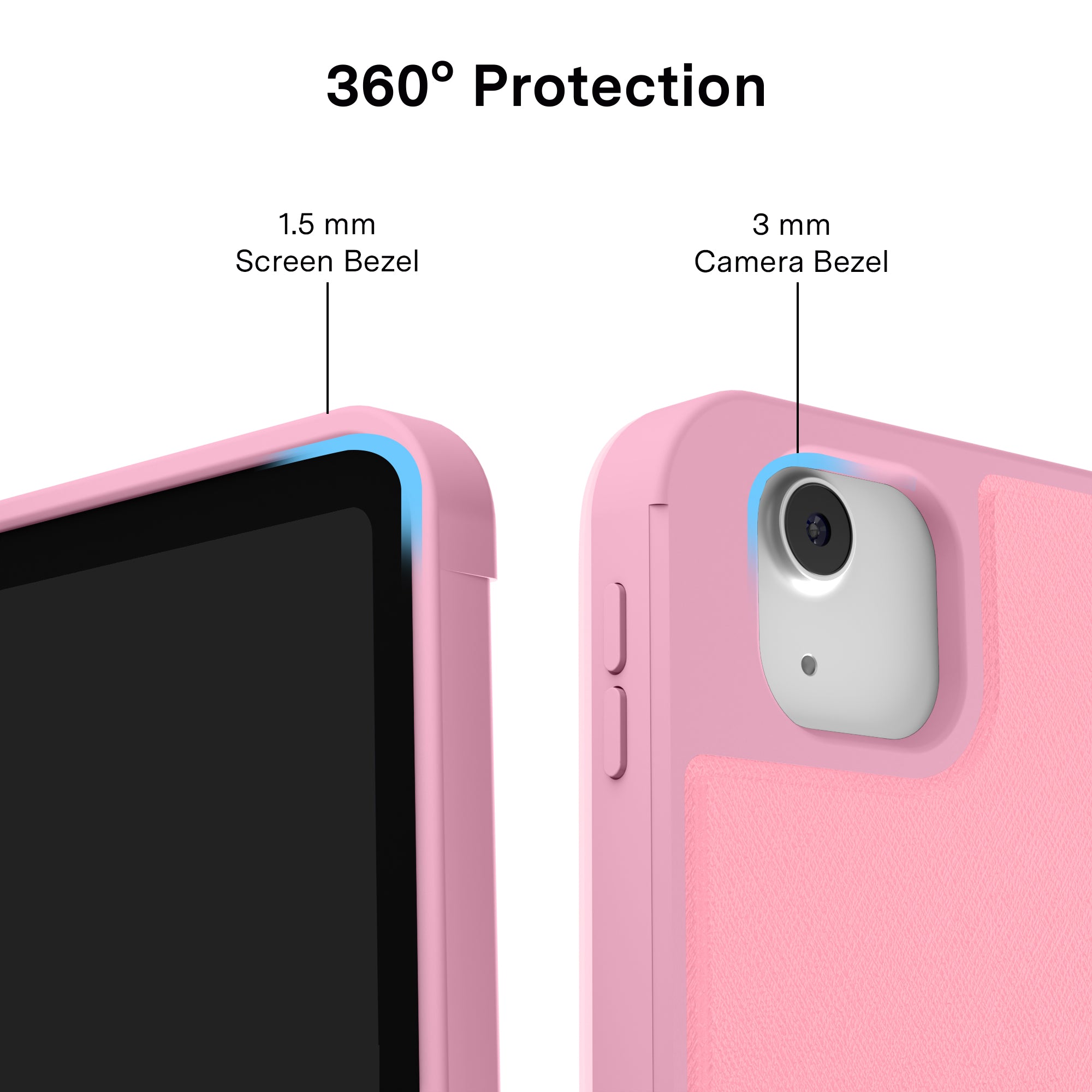 Posie Pink Bow iPad Case