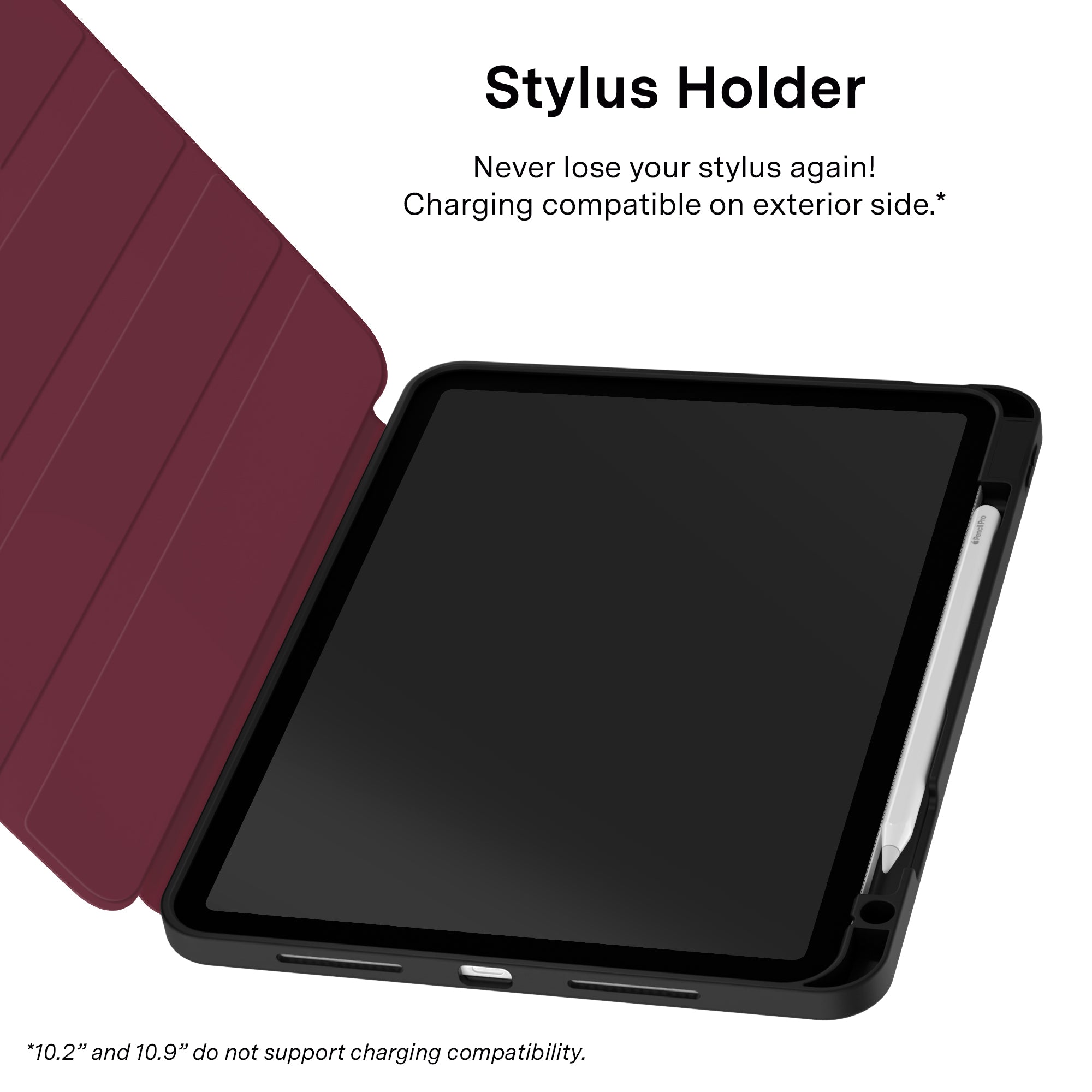 Burgundy 1990 iPad Case