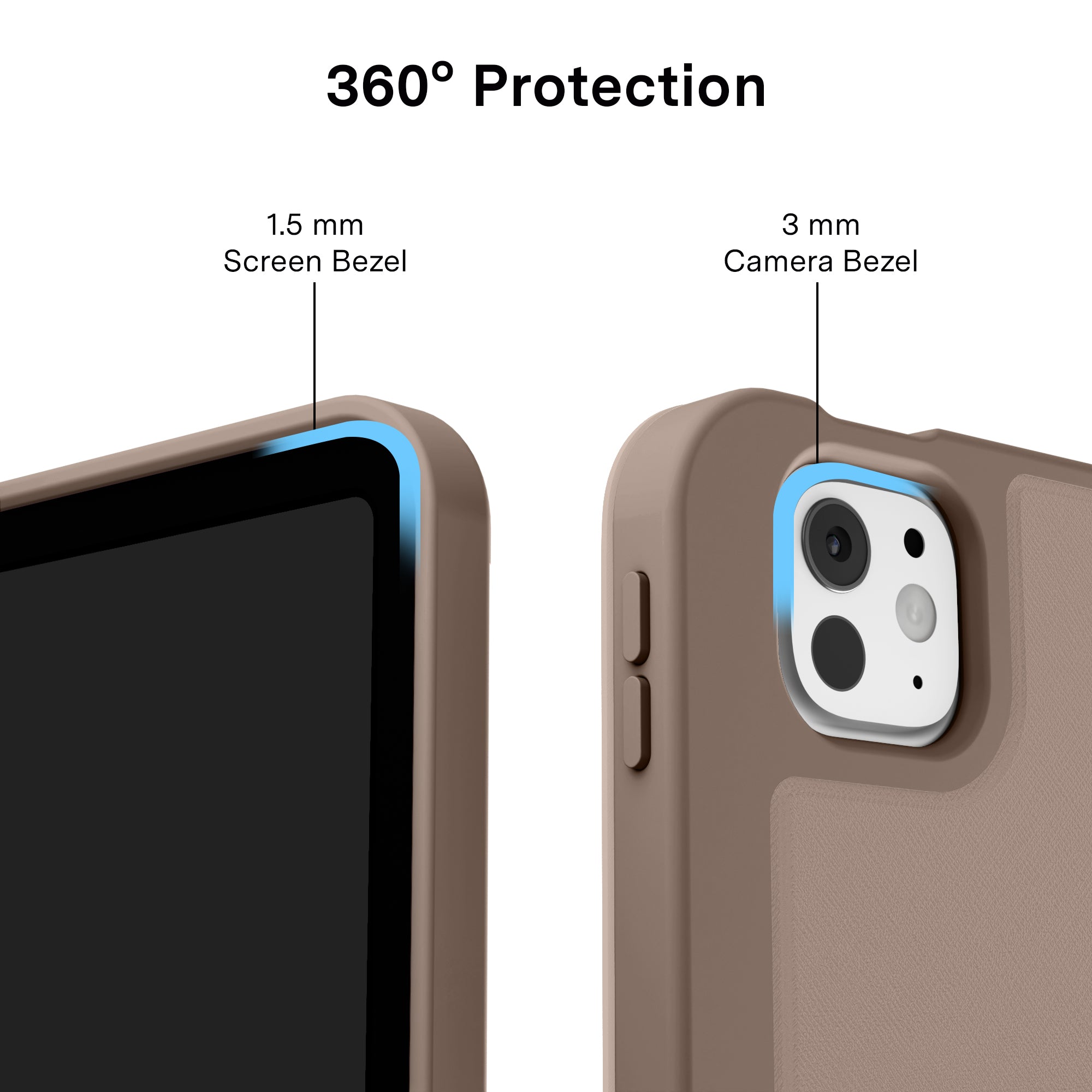 Cashmere Taupe iPad Case