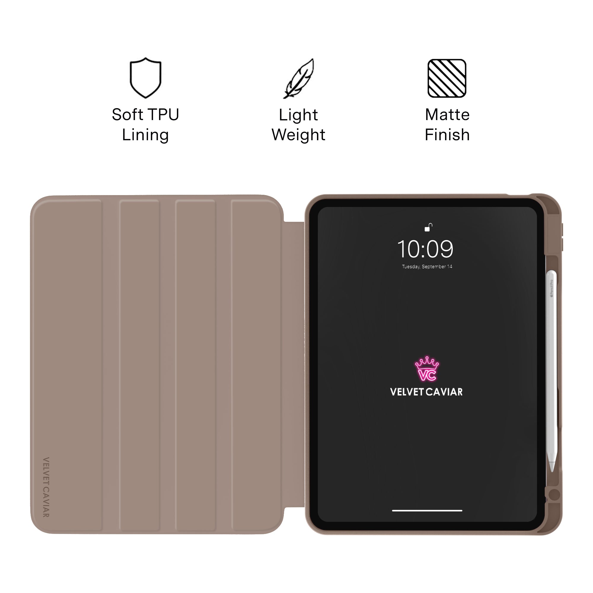 Cashmere Taupe iPad Case