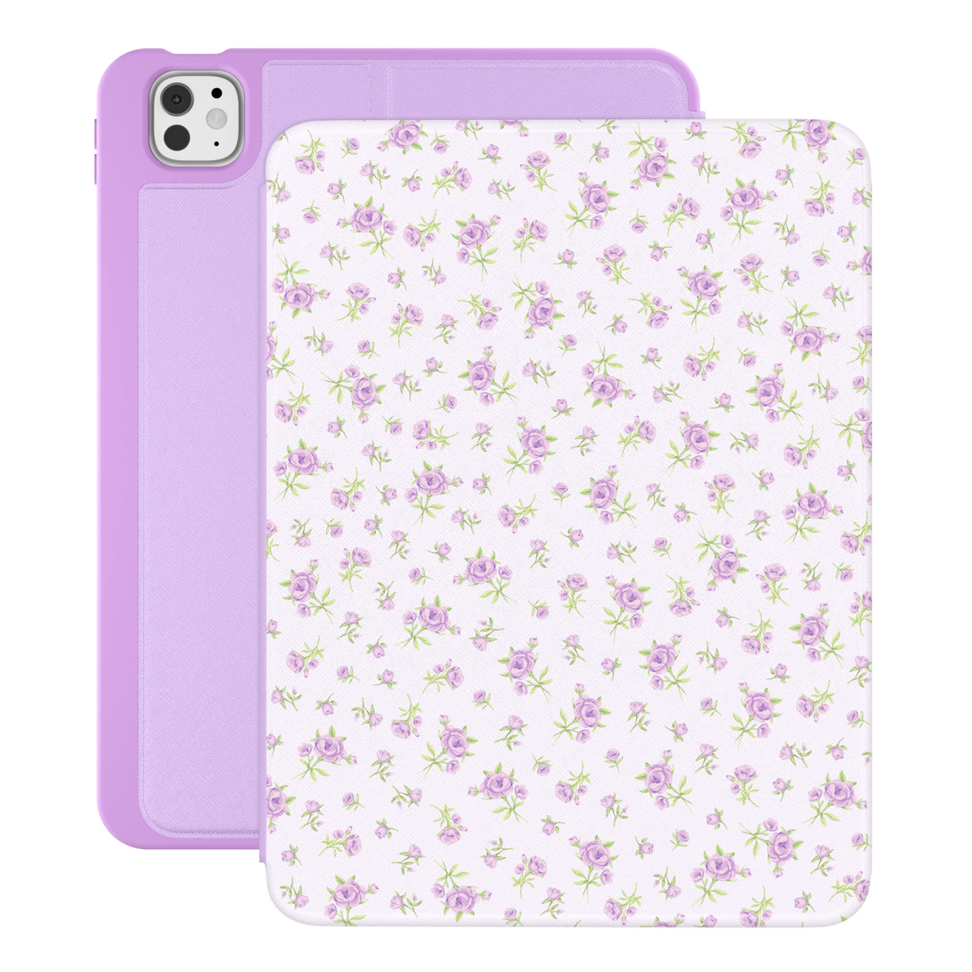 Dainty Lilac Floral iPad Case