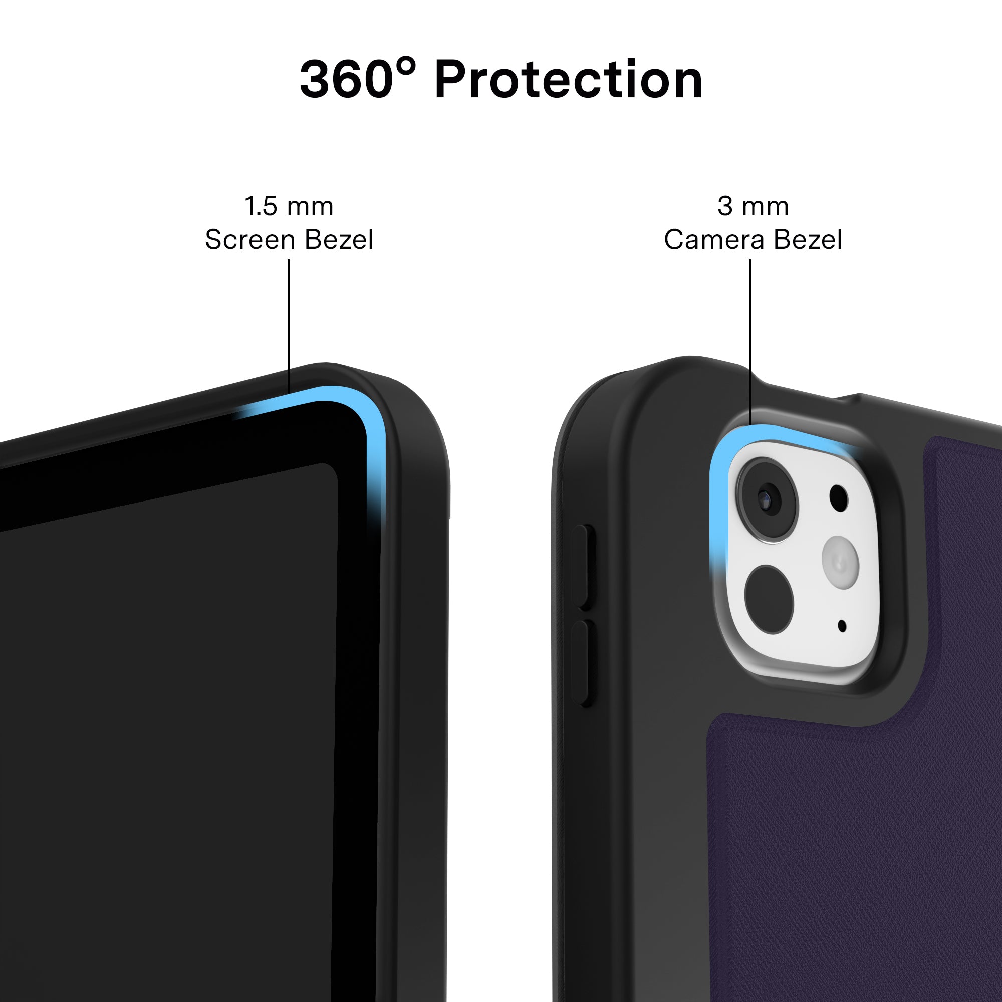 Midnight Blossom iPad Case