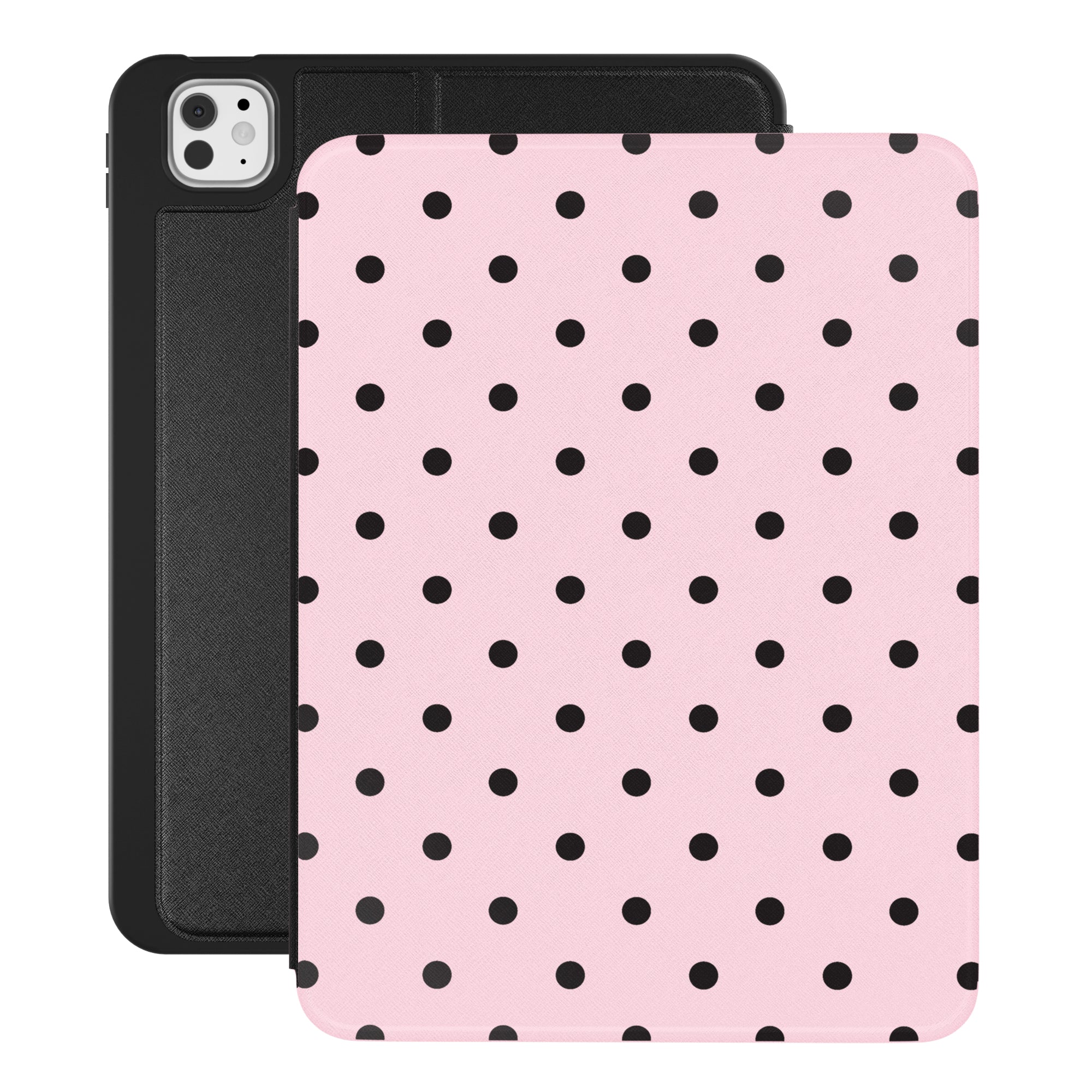 Princess Pink Polka Dot iPad Case