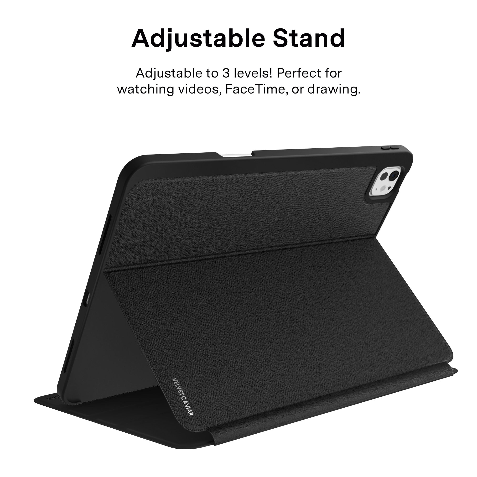 Black Leopard iPad Case