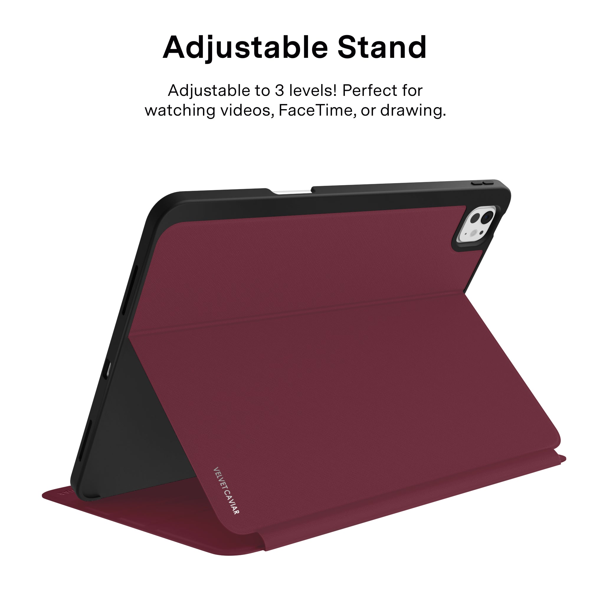 Burgundy 1990 iPad Case