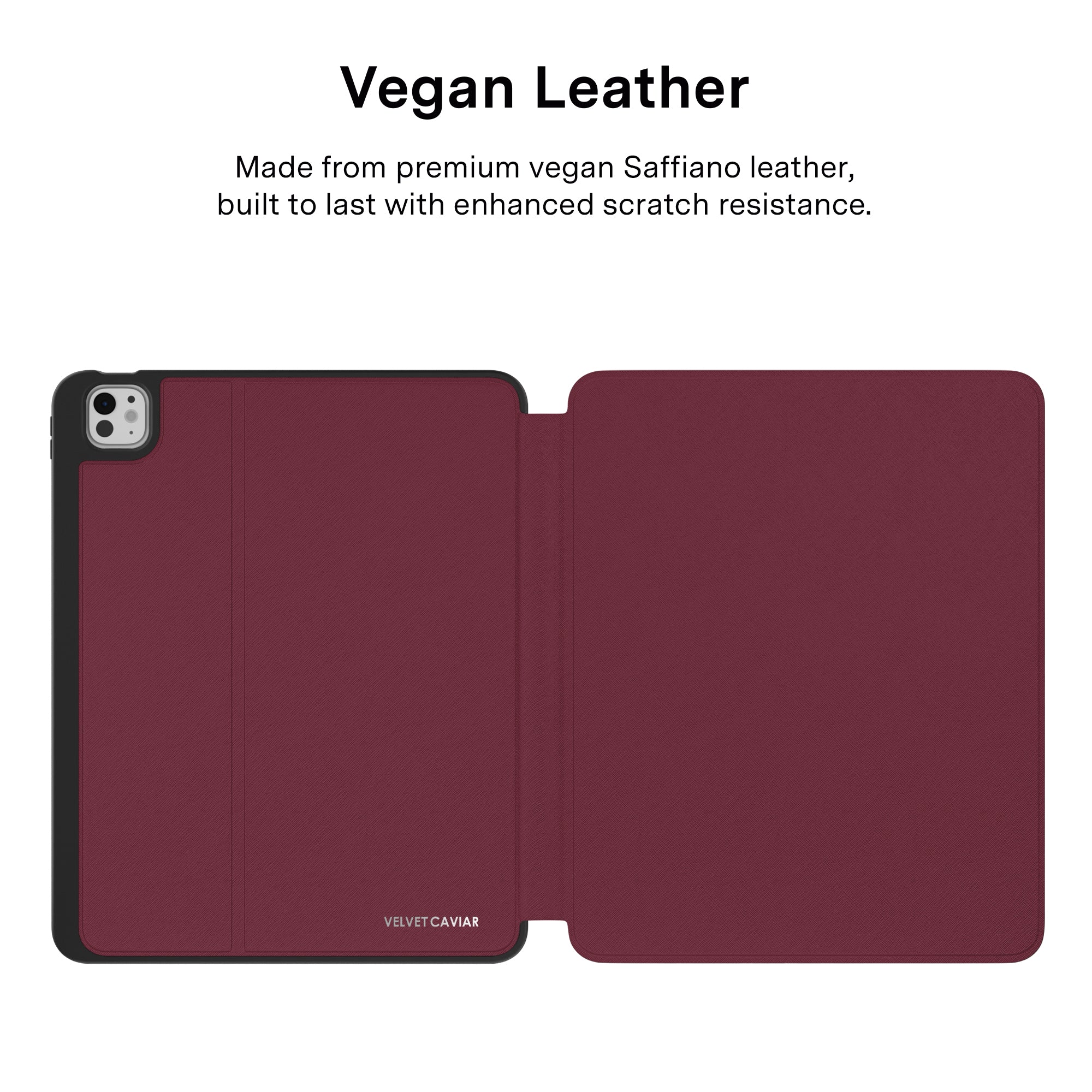 Burgundy 1990 iPad Case