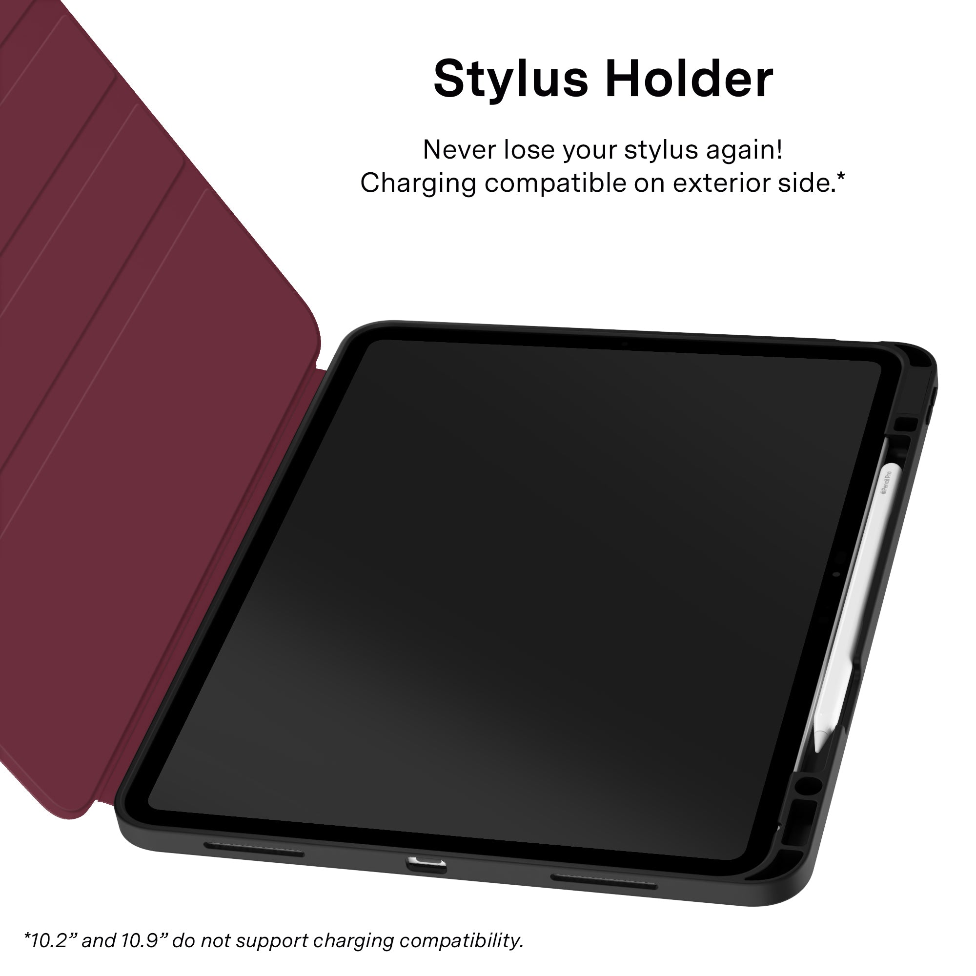 Burgundy 1990 iPad Case