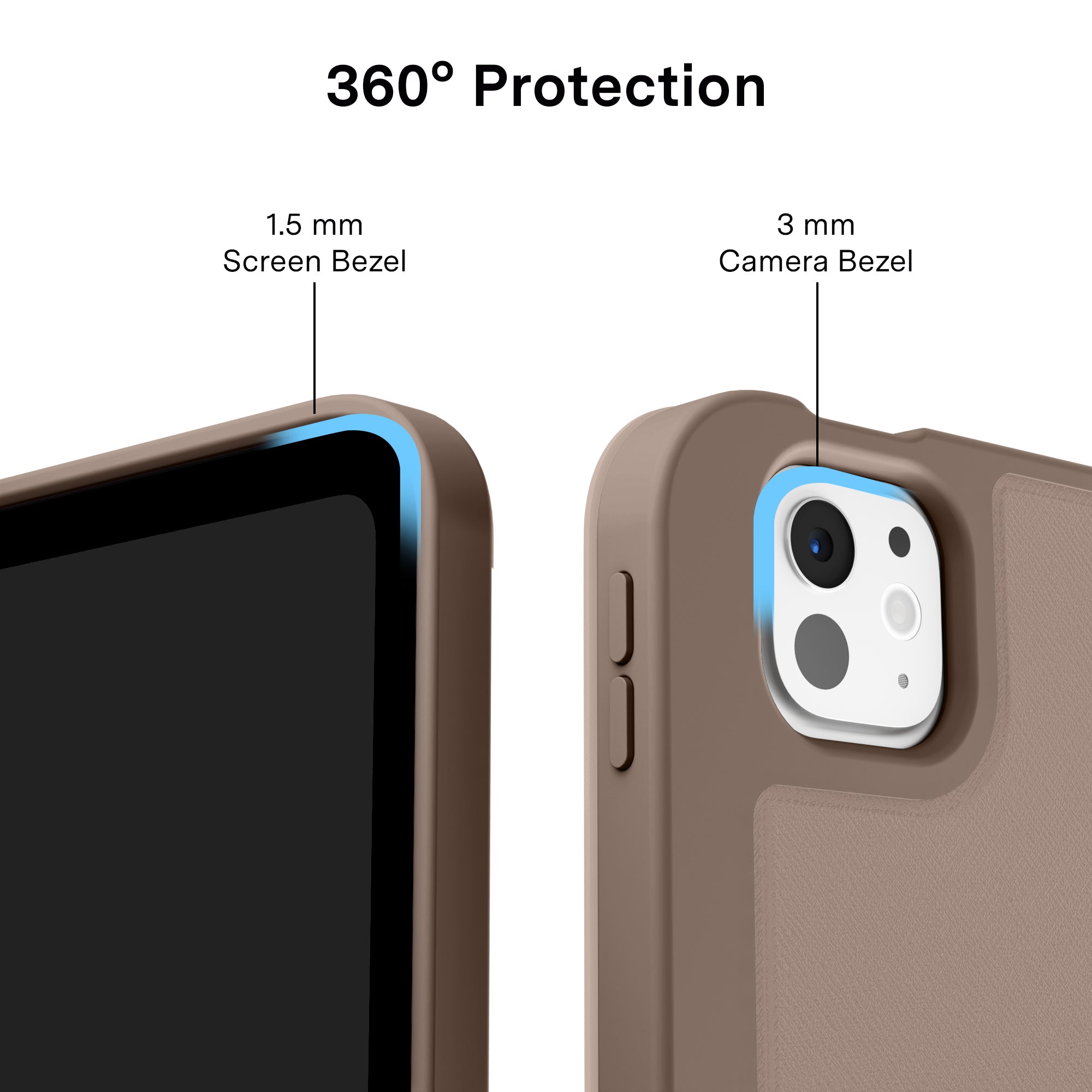 Cashmere Taupe iPad Case