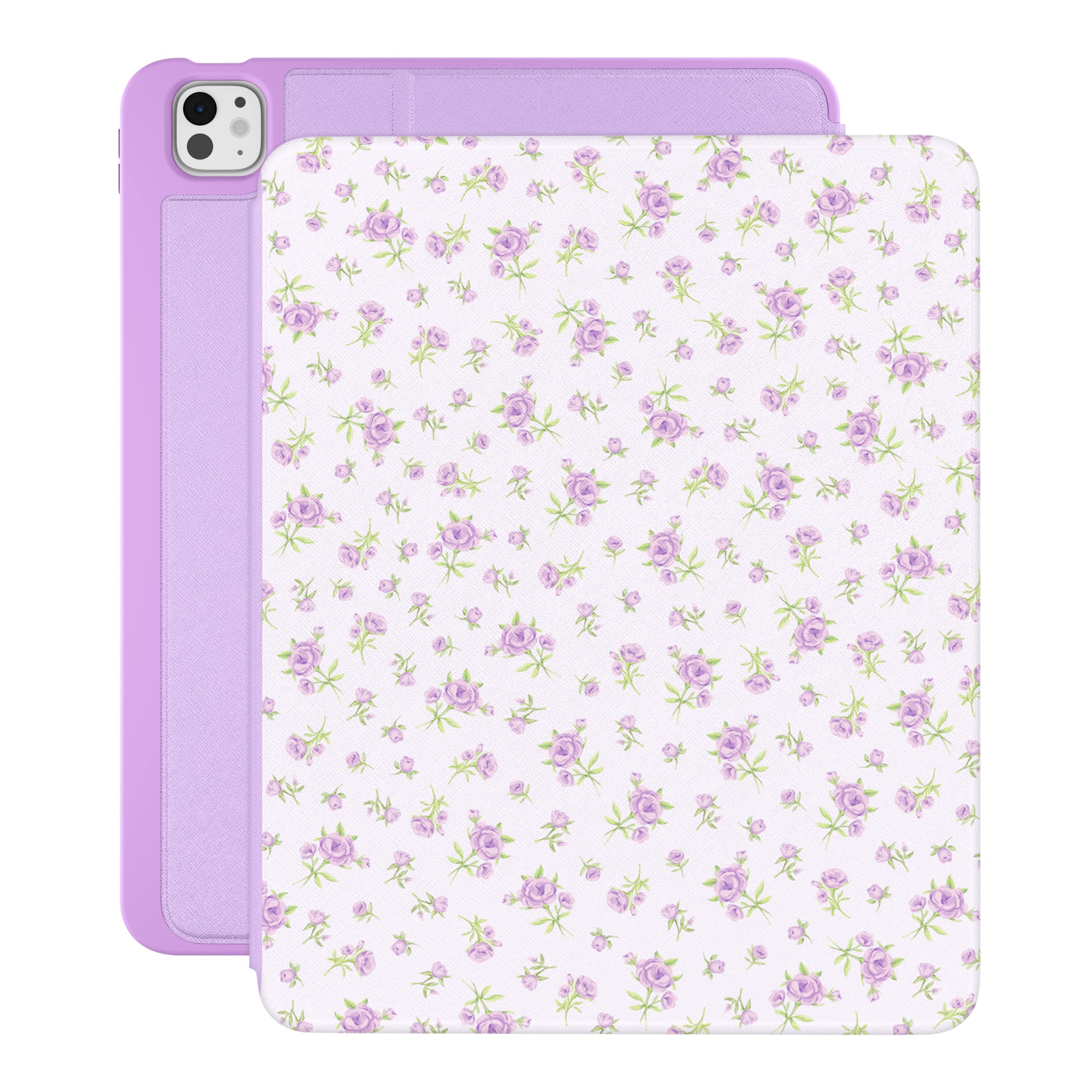 Dainty Lilac Floral iPad Case