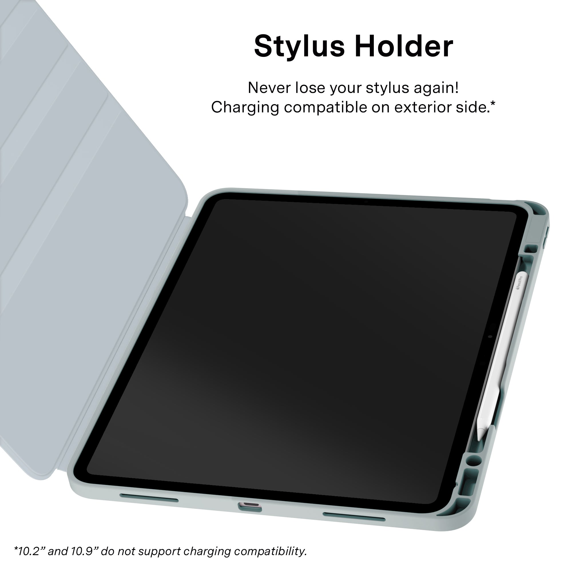 French Blue Floral iPad Case