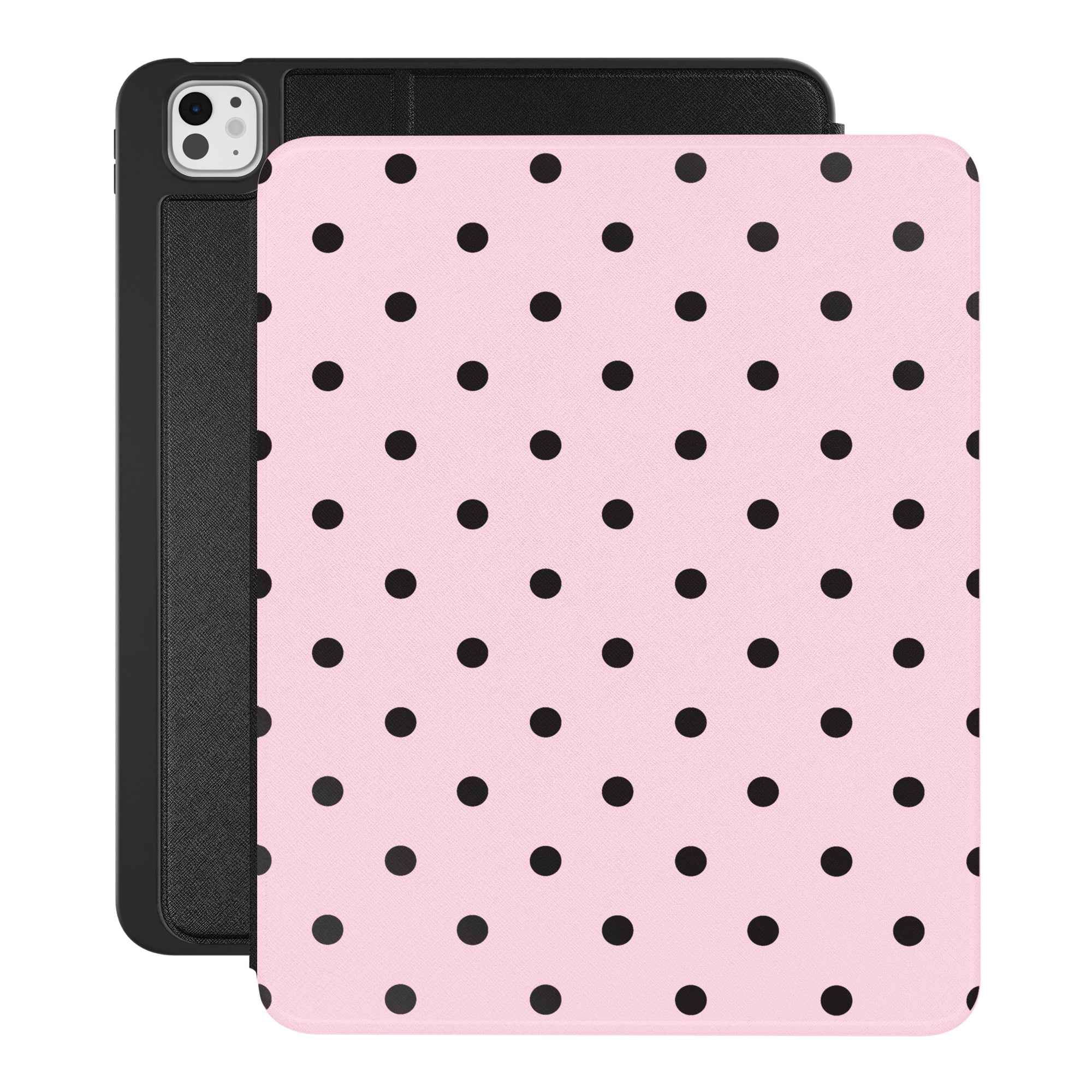 Princess Pink Polka Dot iPad Case