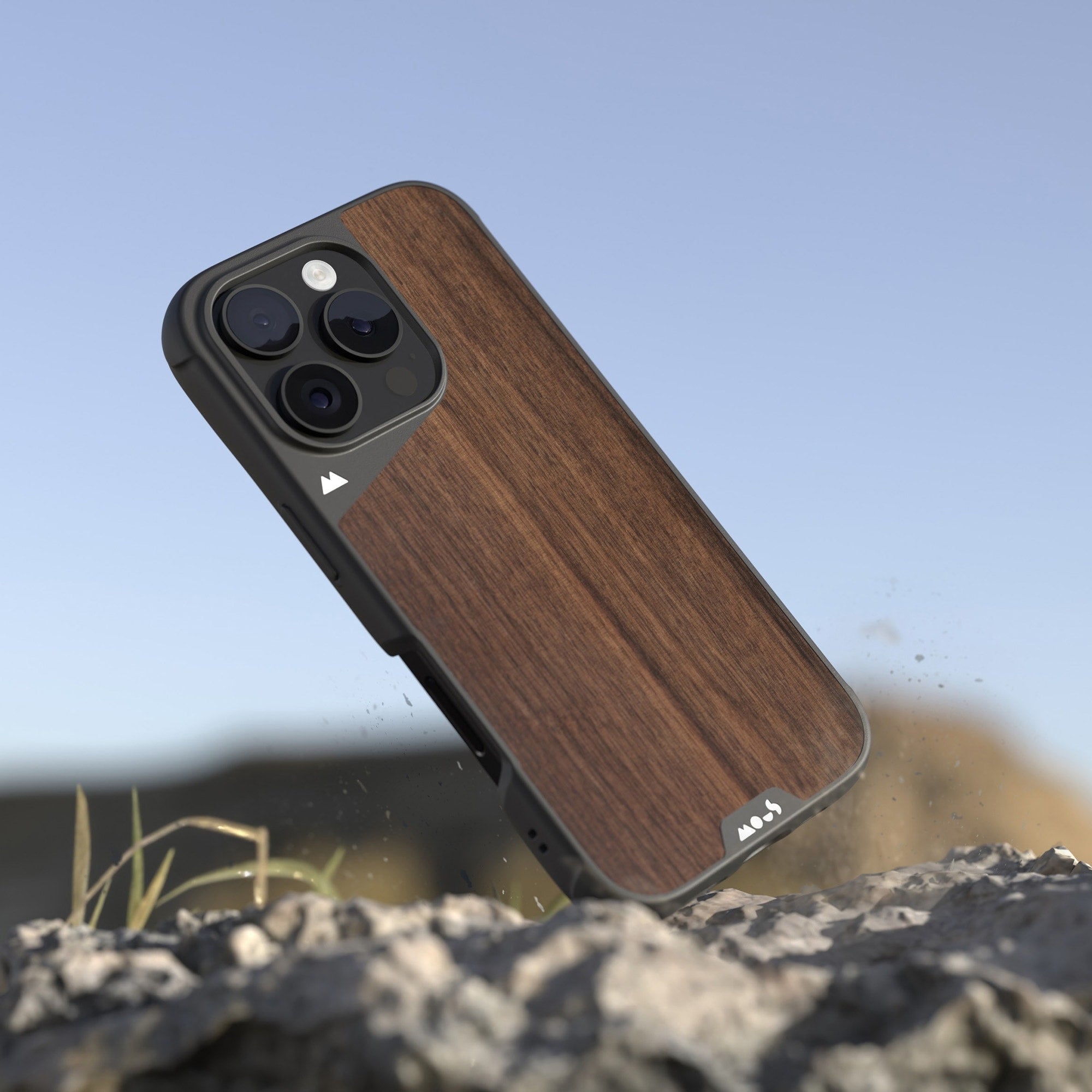 Walnut Protective Phone Case - Limitless