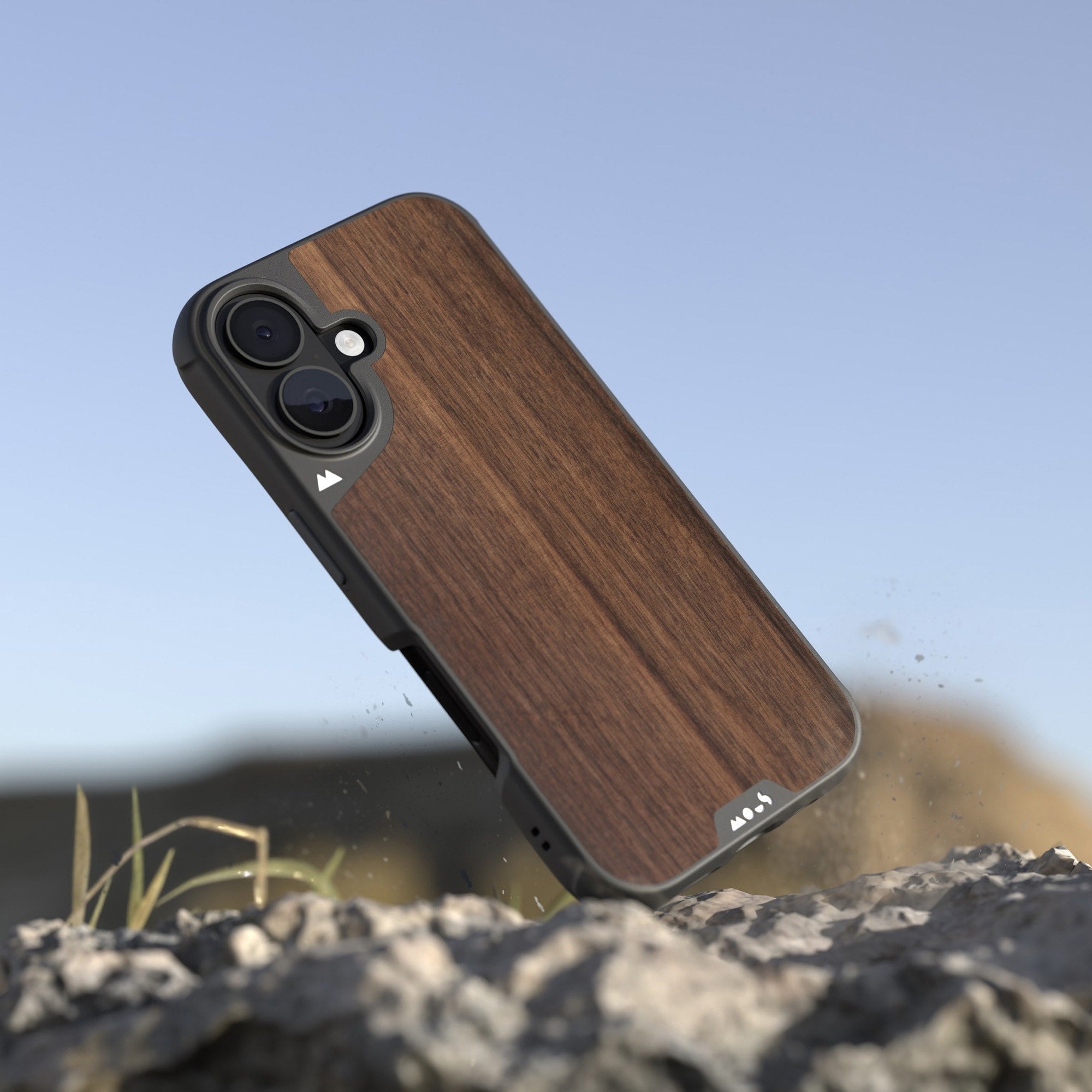 Walnut Protective Phone Case - Limitless