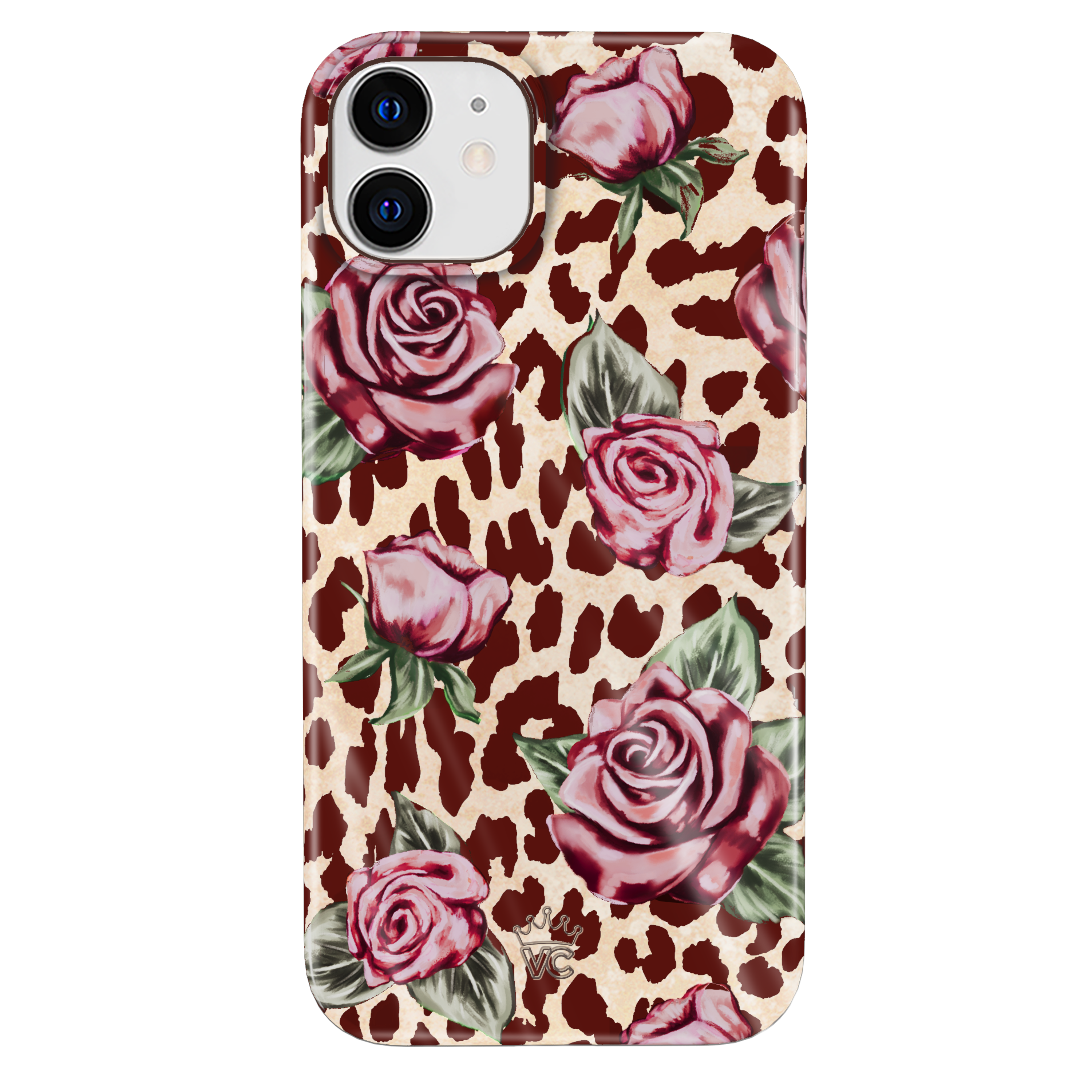 Rosy Leopard iPhone Case