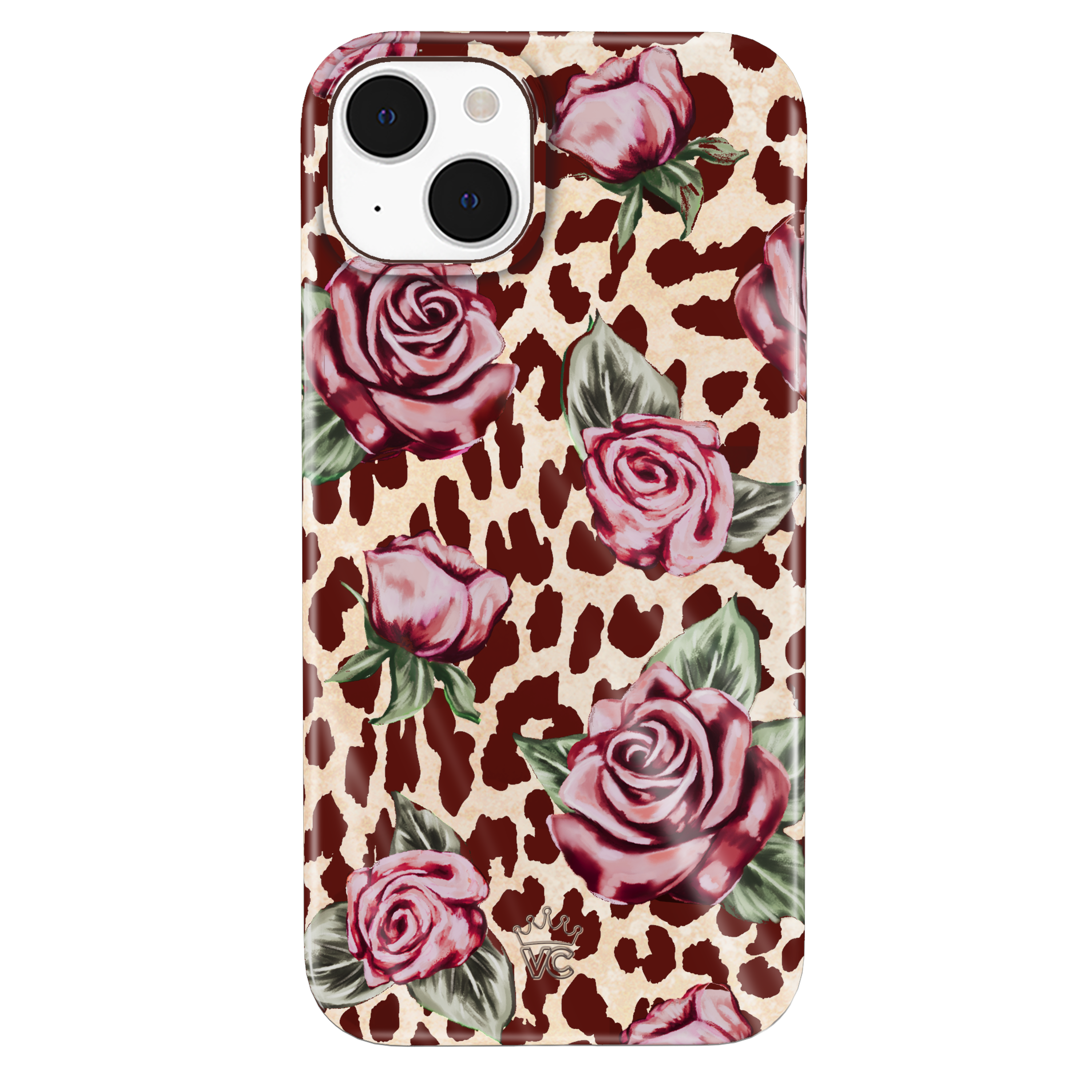 Rosy Leopard iPhone Case