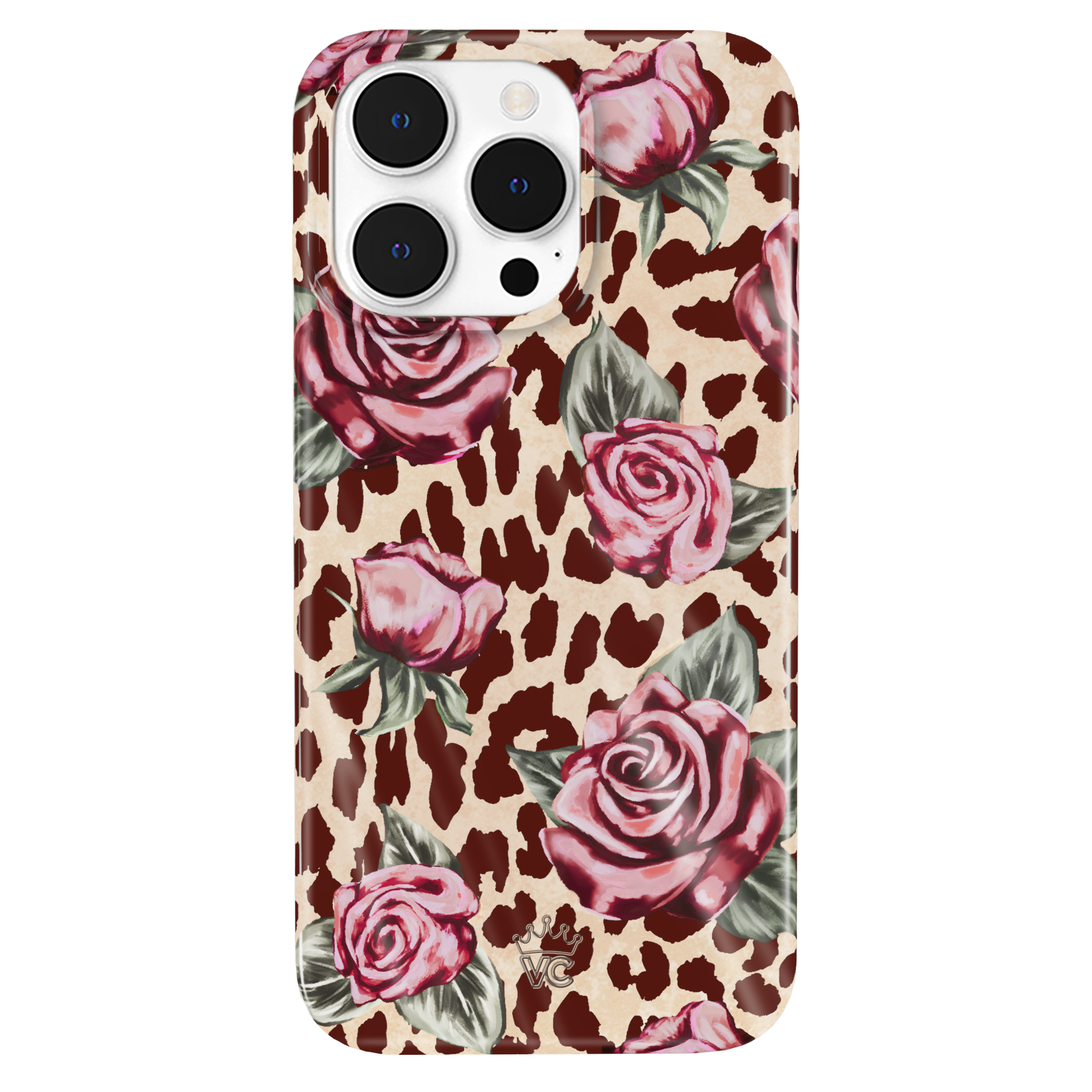 Rosy Leopard iPhone Case