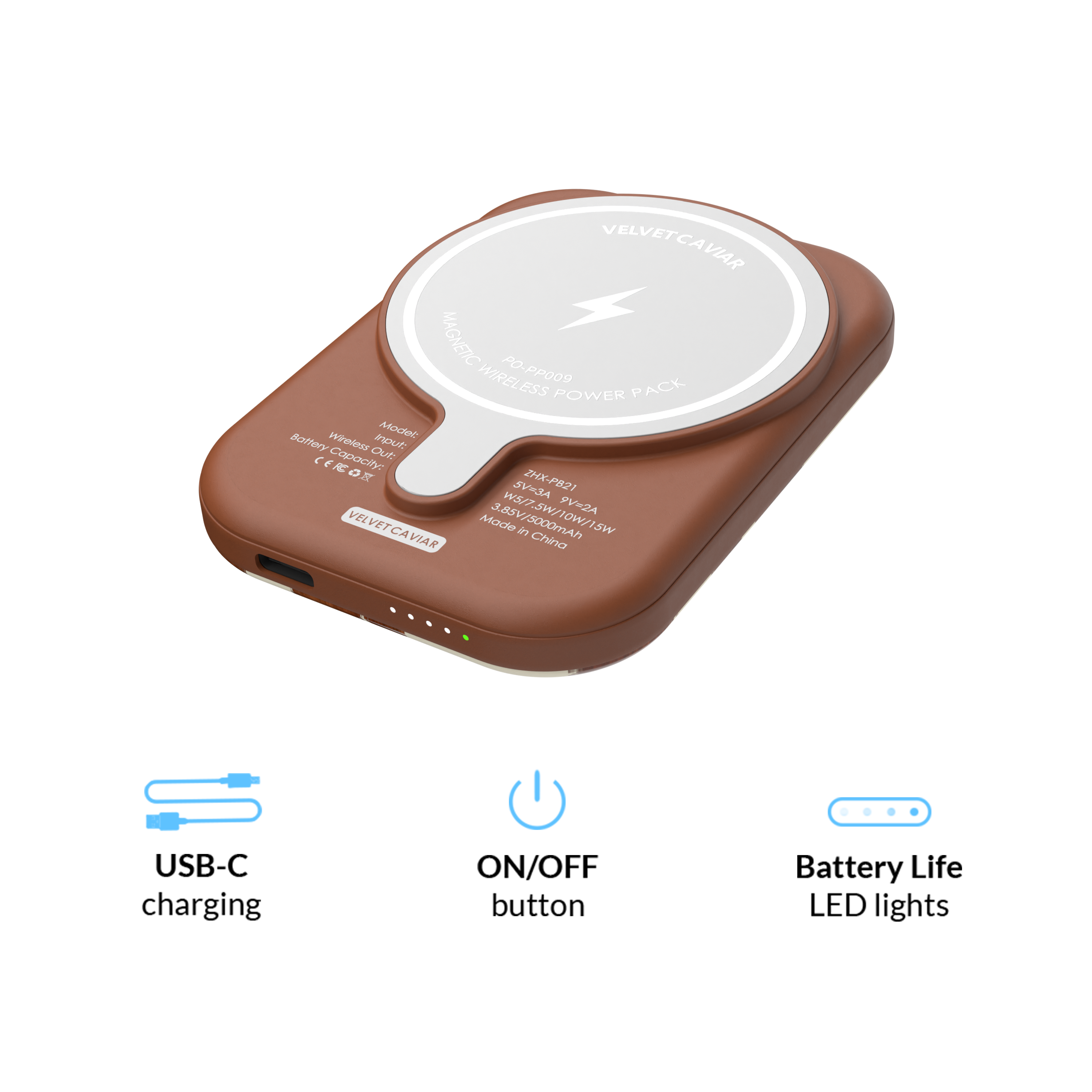 Cocoa Cow MagSafe Battery Power Pack