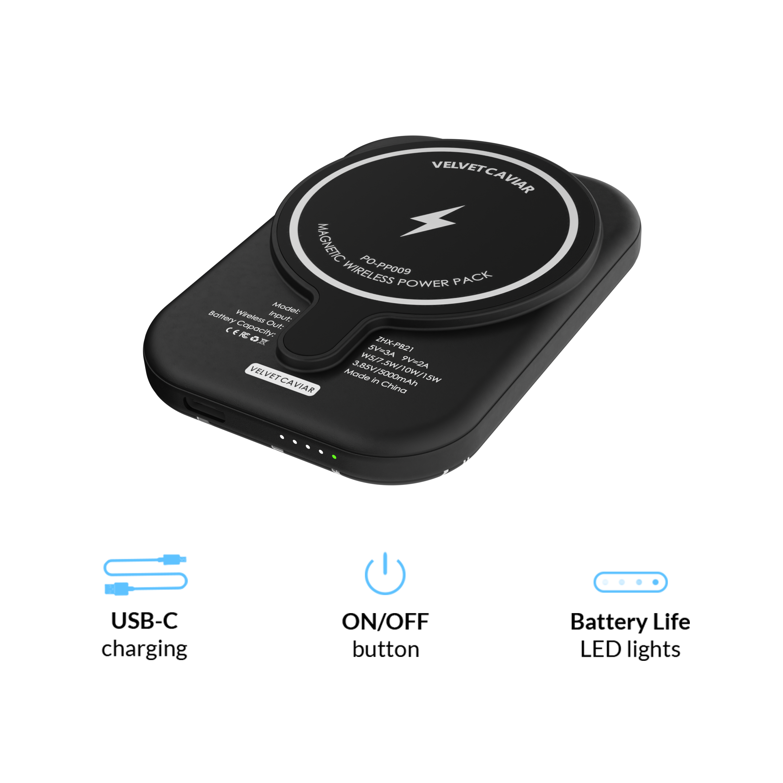 Disco Cowgirl MagSafe Battery Power Pack