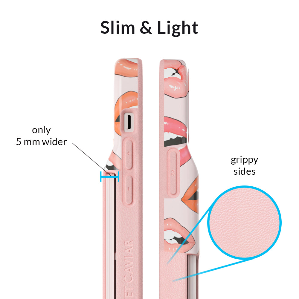 Nude Lips iPhone Wallet Case