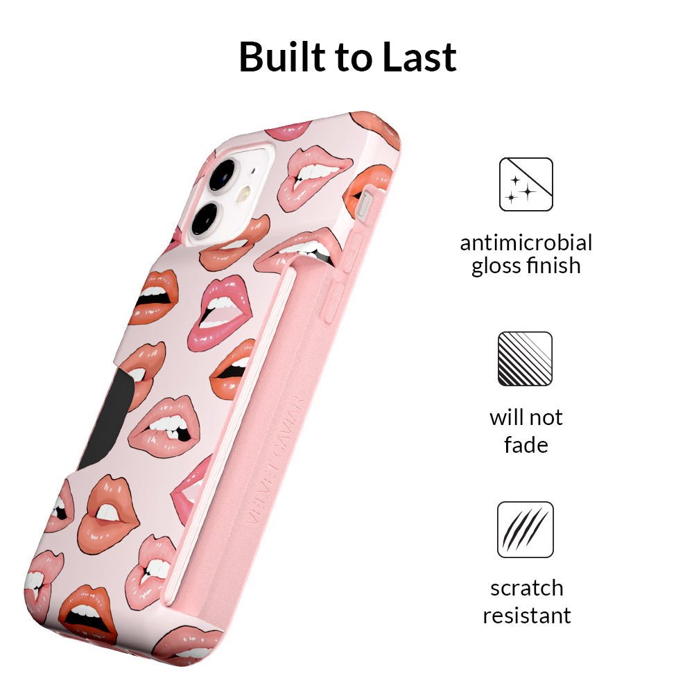 Nude Lips iPhone Wallet Case