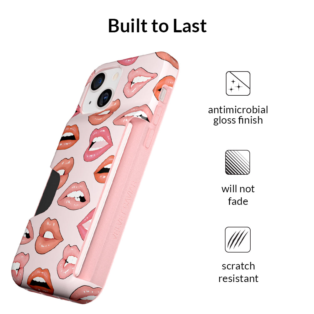 Nude Lips iPhone Wallet Case