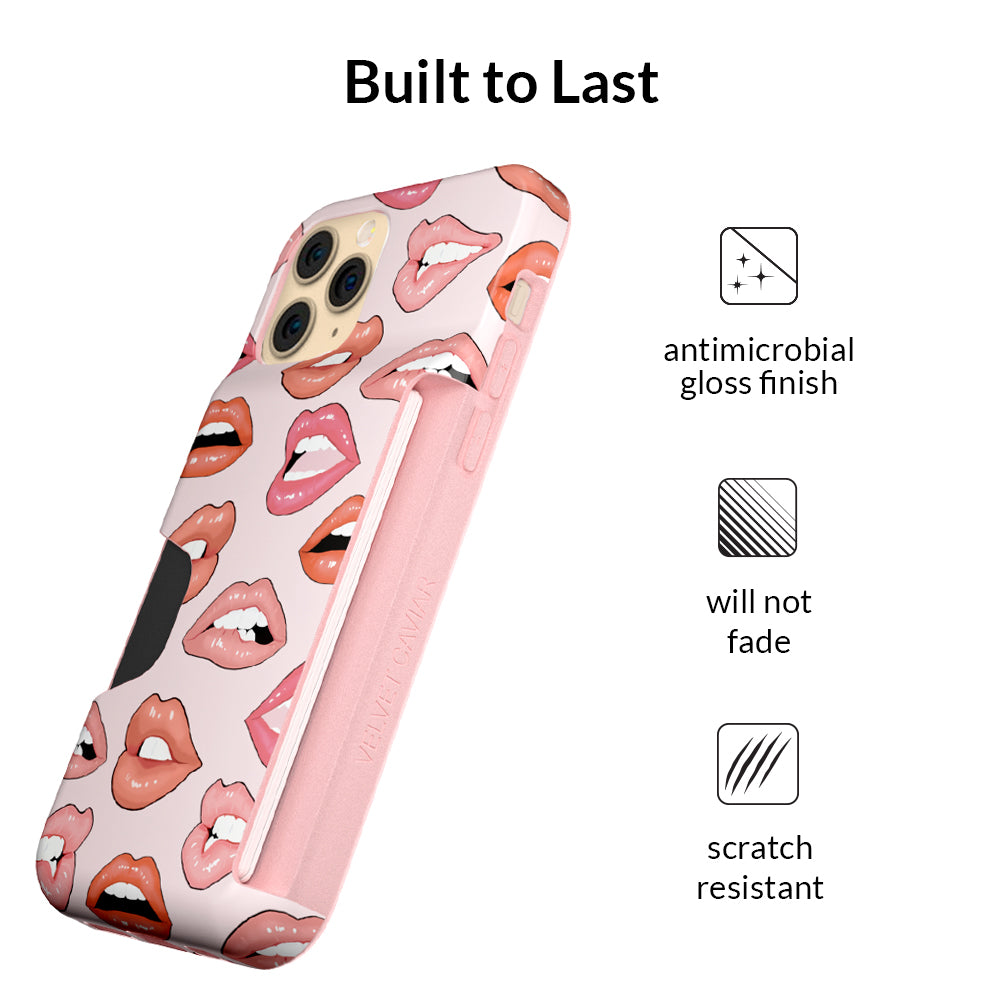 Nude Lips iPhone Wallet Case