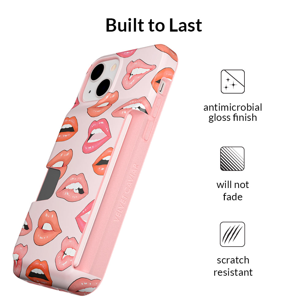 Nude Lips iPhone Wallet Case