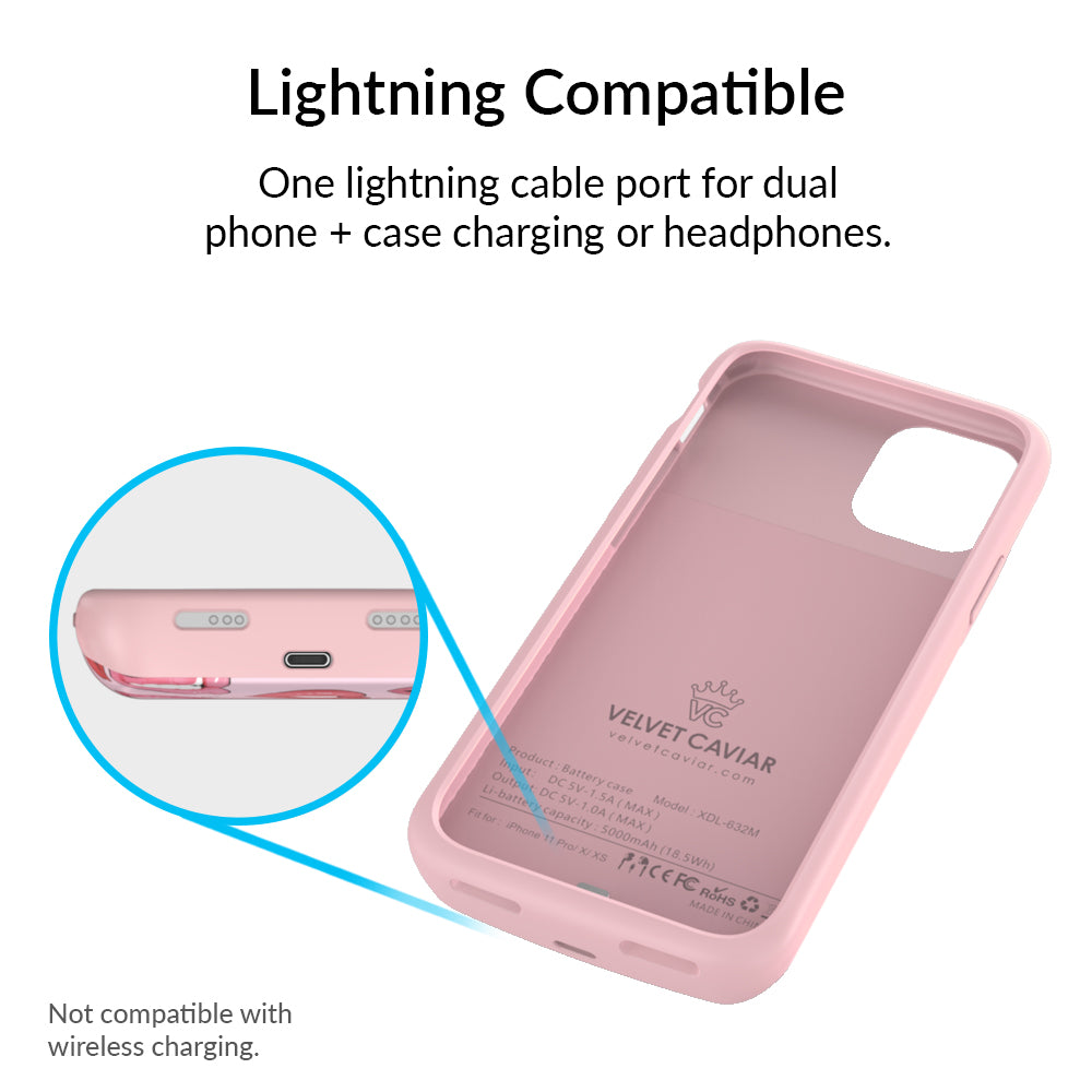 Nude Lips iPhone Charging Case