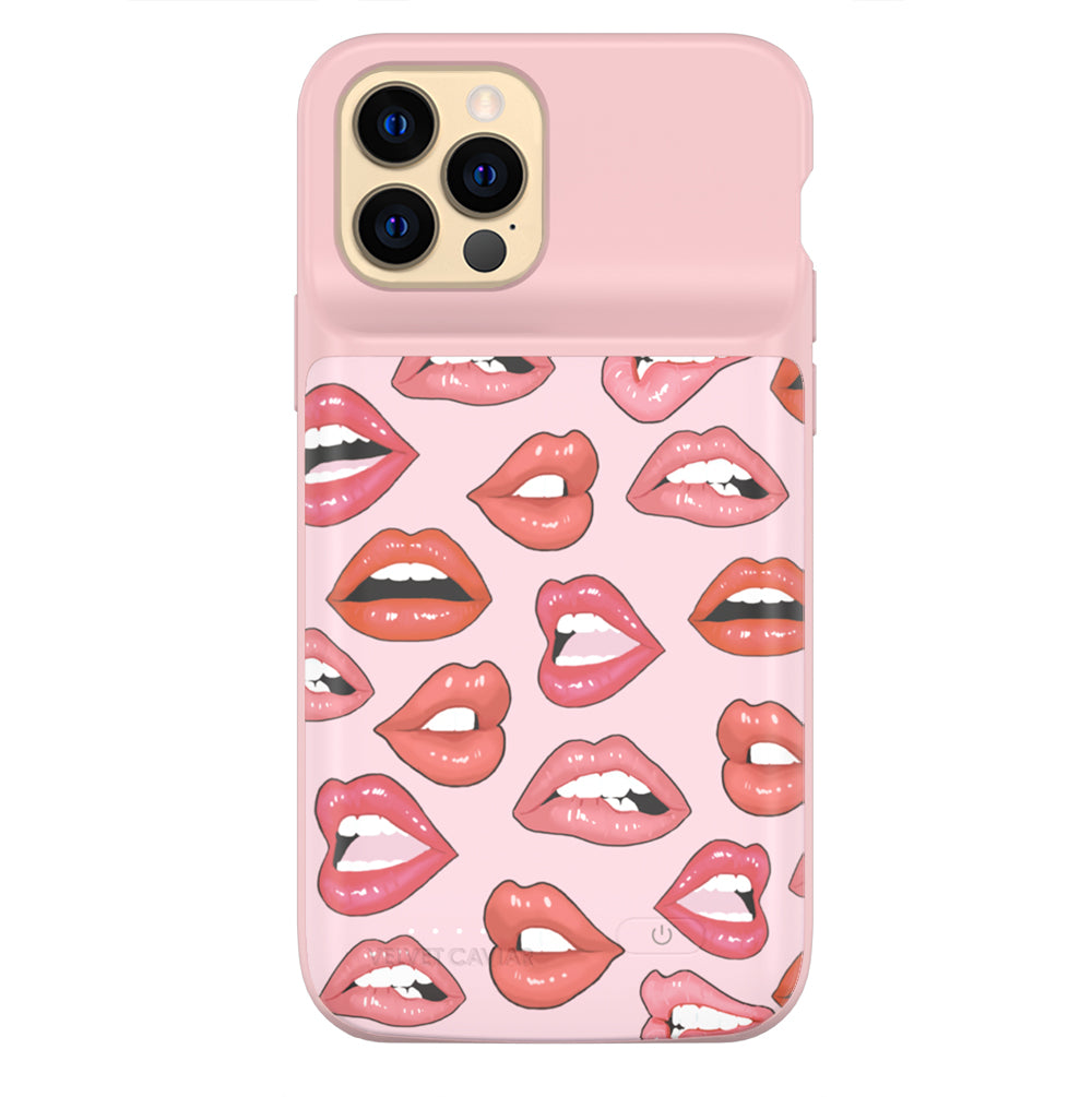 Nude Lips iPhone Charging Case