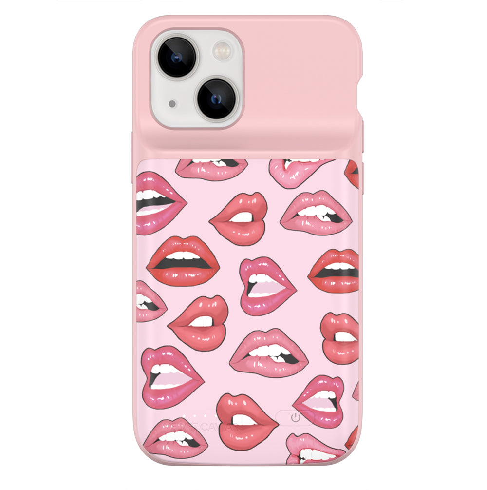 Nude Lips iPhone Charging Case
