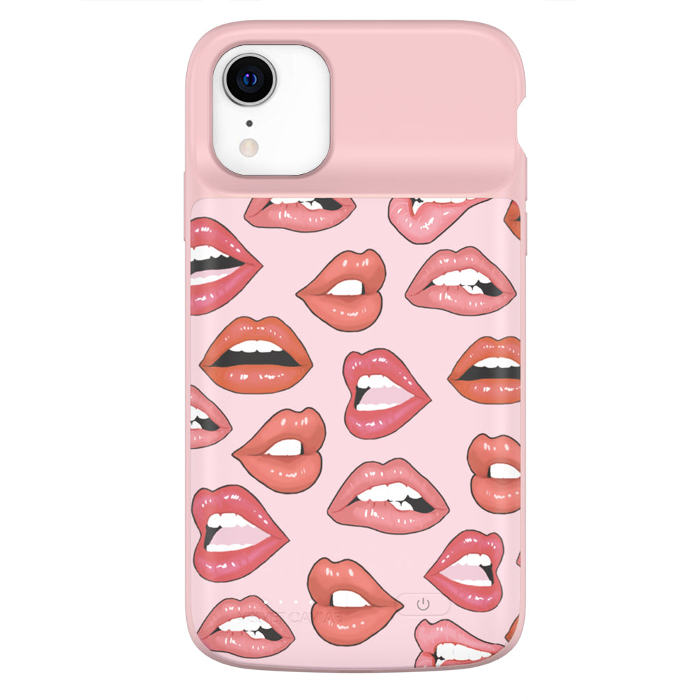 Nude Lips iPhone Charging Case