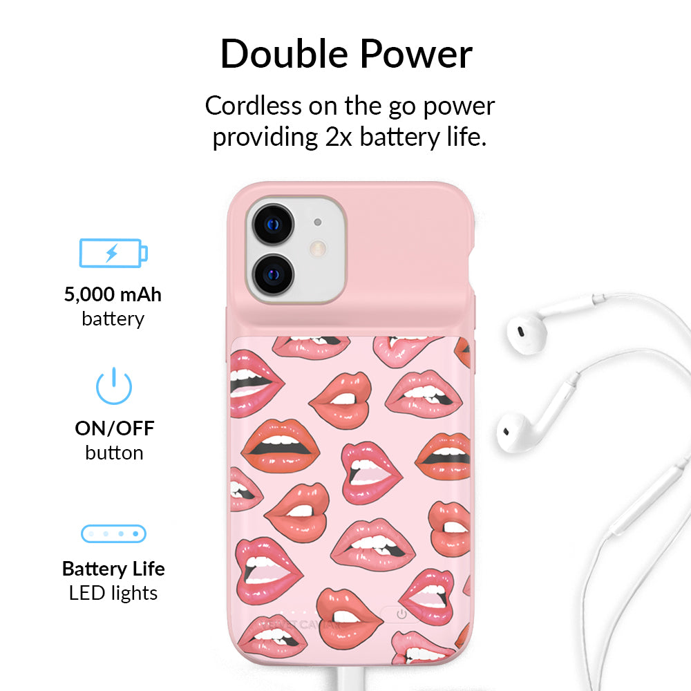 Nude Lips iPhone Charging Case
