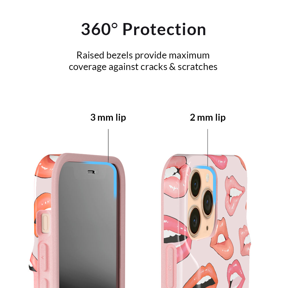 Nude Lips iPhone Wallet Case