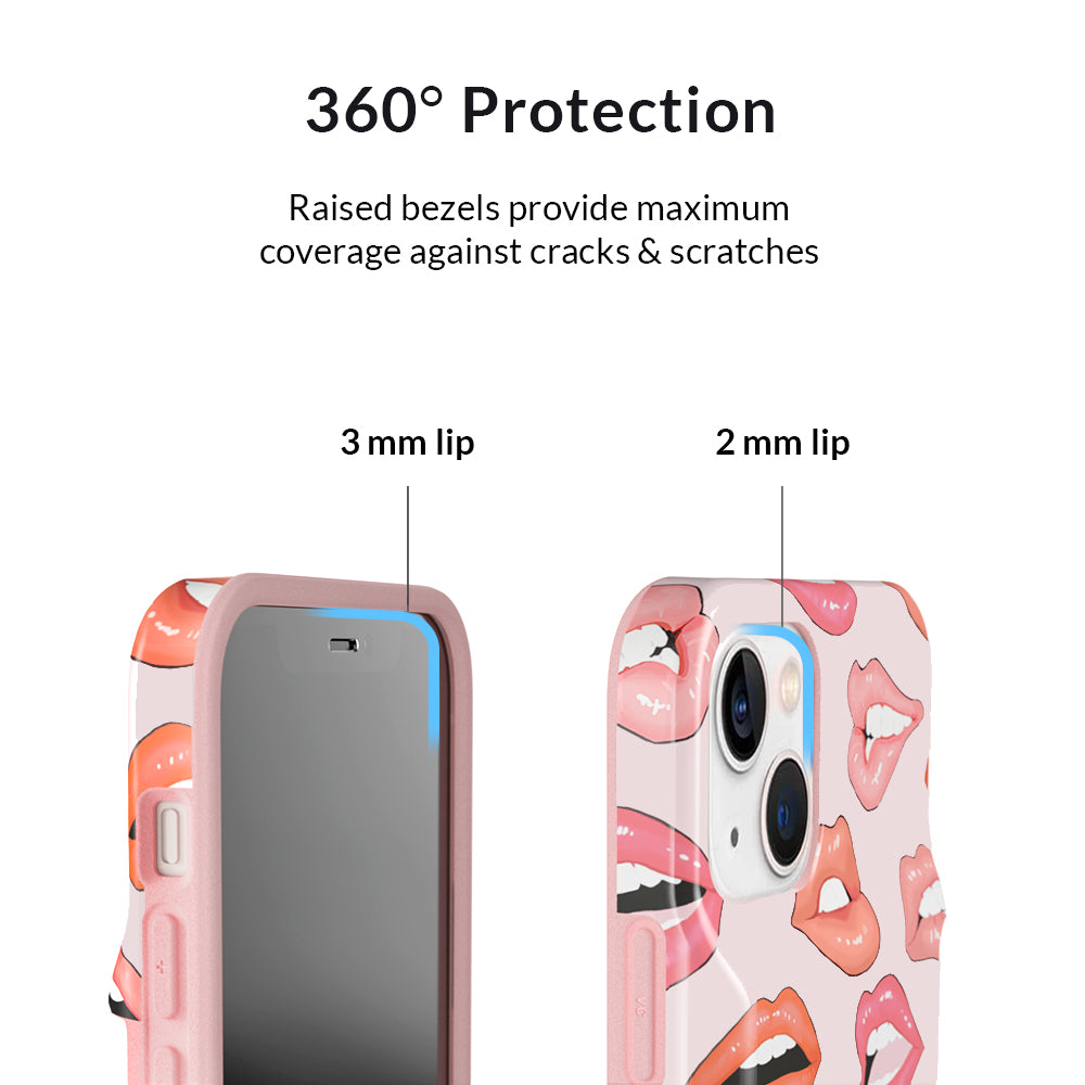 Nude Lips iPhone Wallet Case