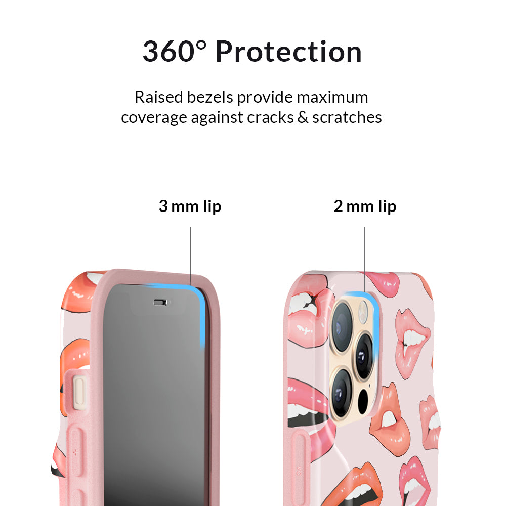 Nude Lips iPhone Wallet Case