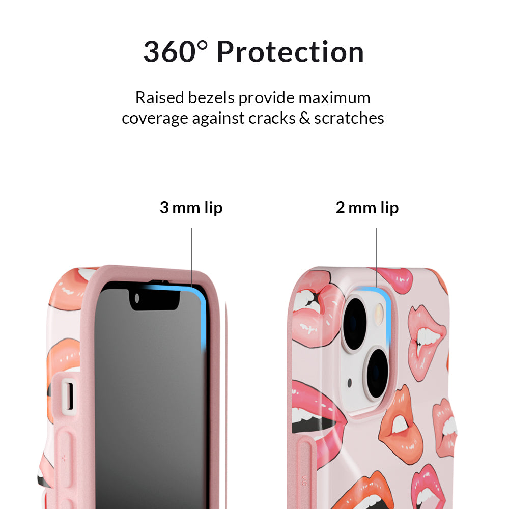 Nude Lips iPhone Wallet Case