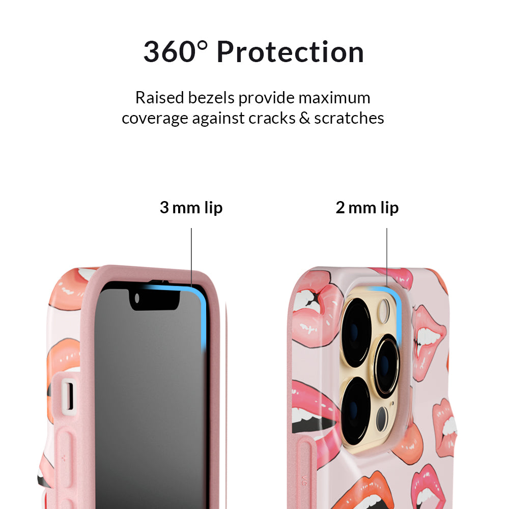 Nude Lips iPhone Wallet Case