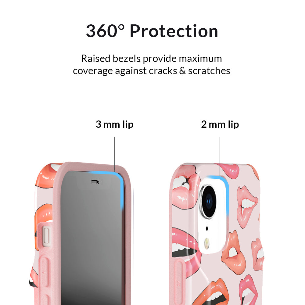 Nude Lips iPhone Wallet Case