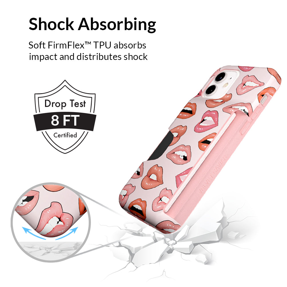 Nude Lips iPhone Wallet Case